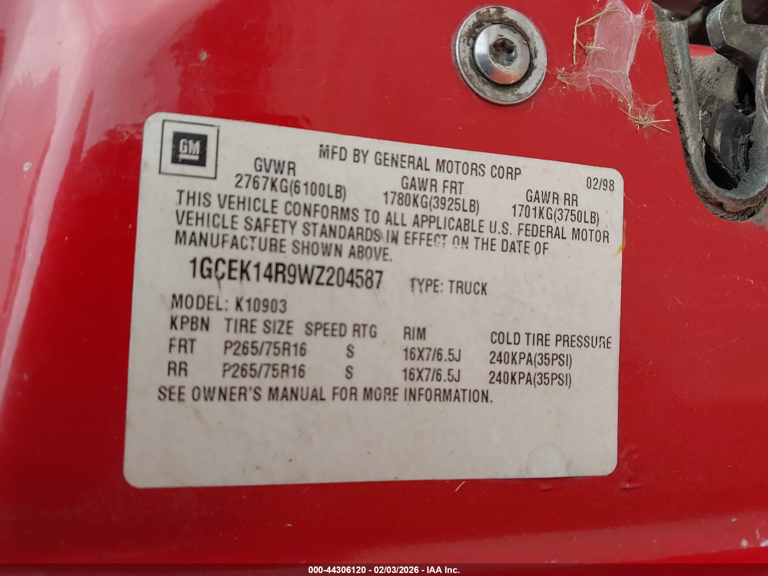 CHEVROLET C/K image 9