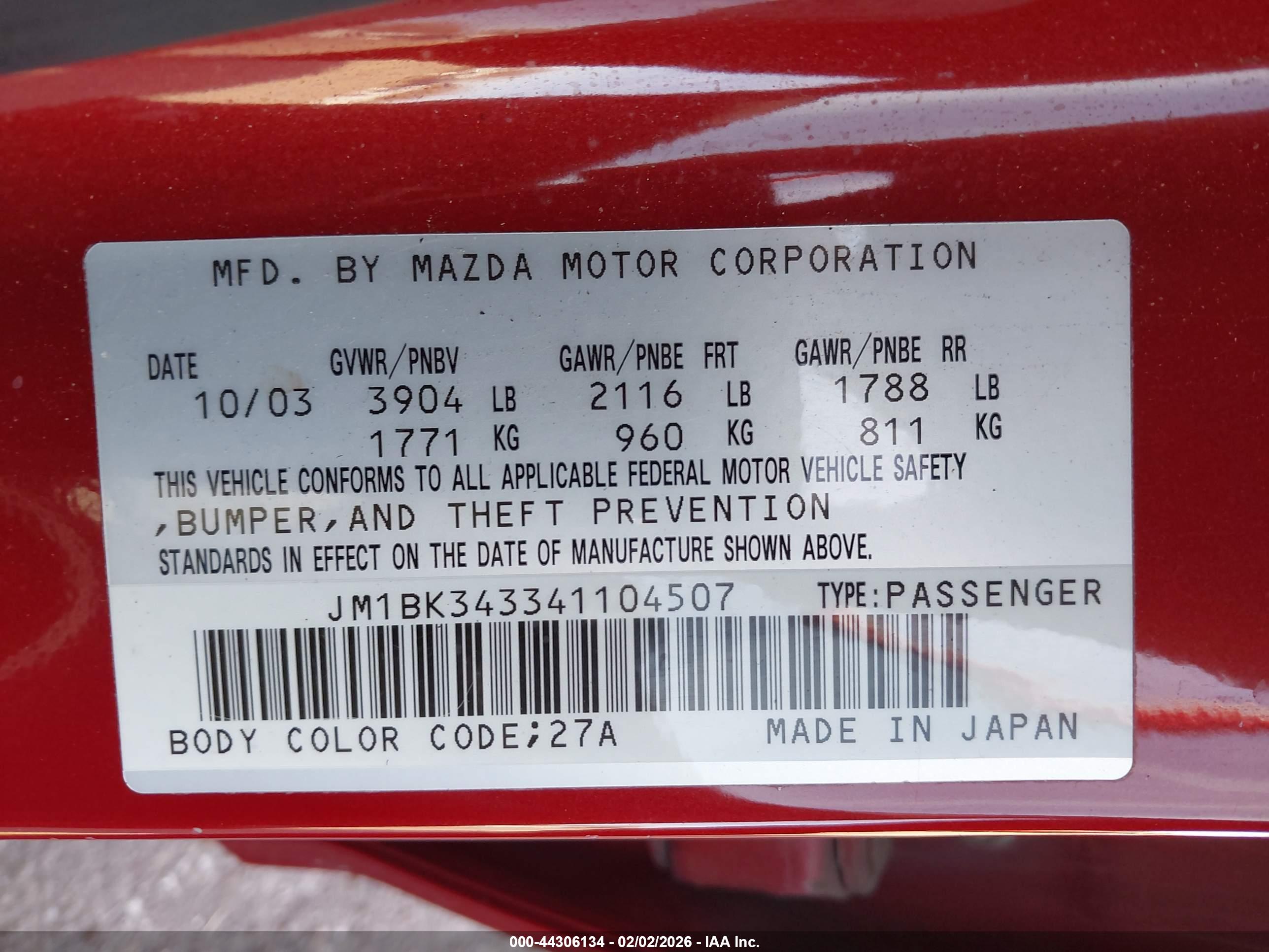MAZDA MAZDA3 image 9