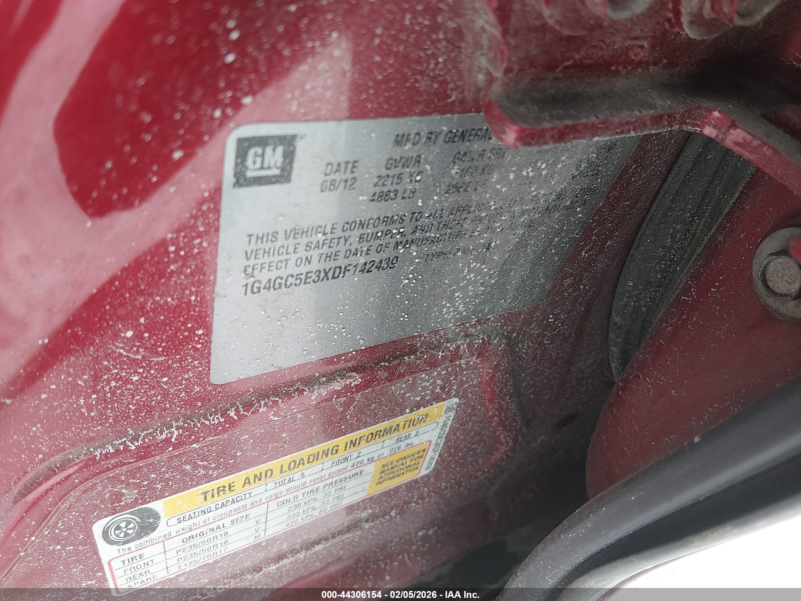 BUICK LACROSSE image 9