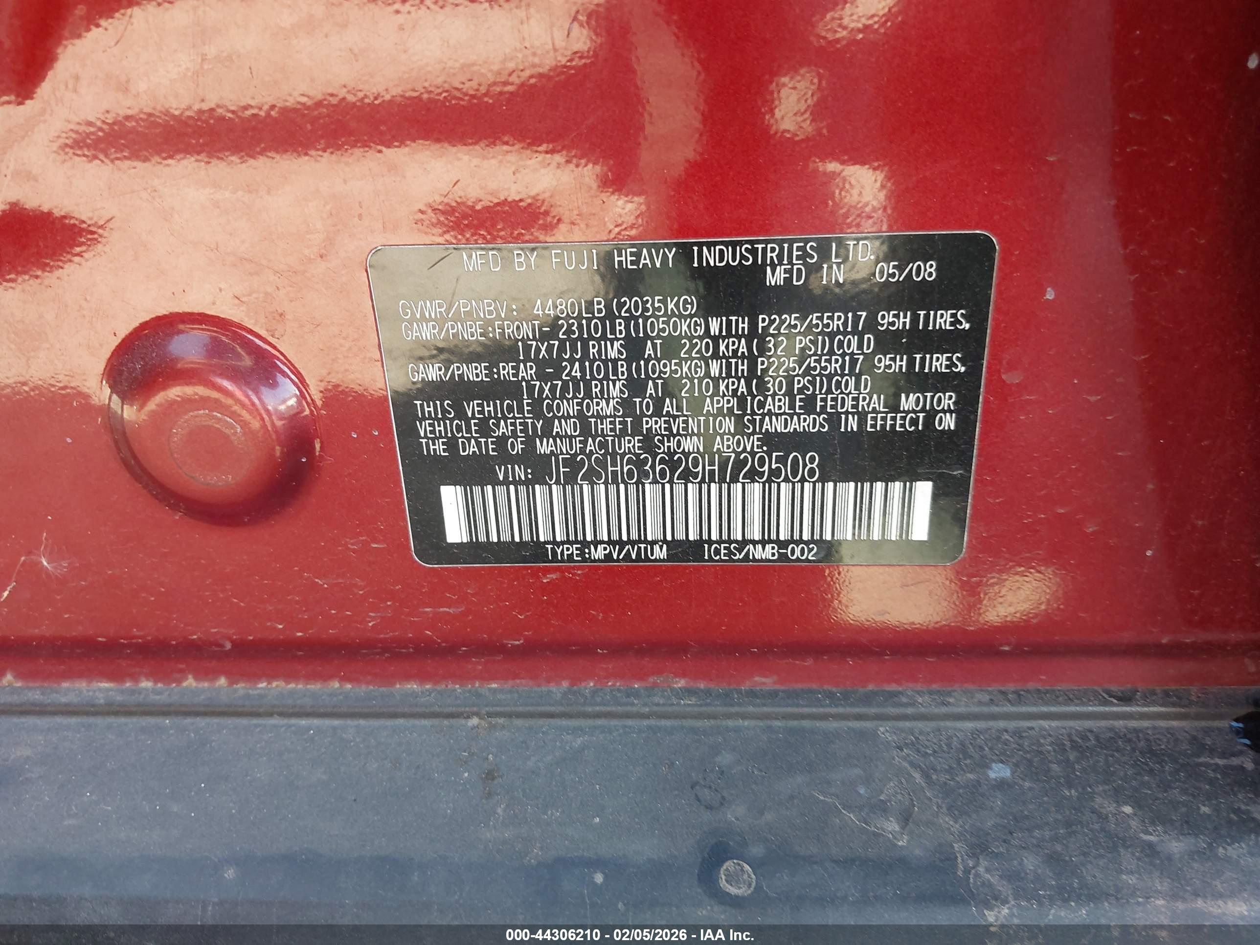 SUBARU FORESTER image 9