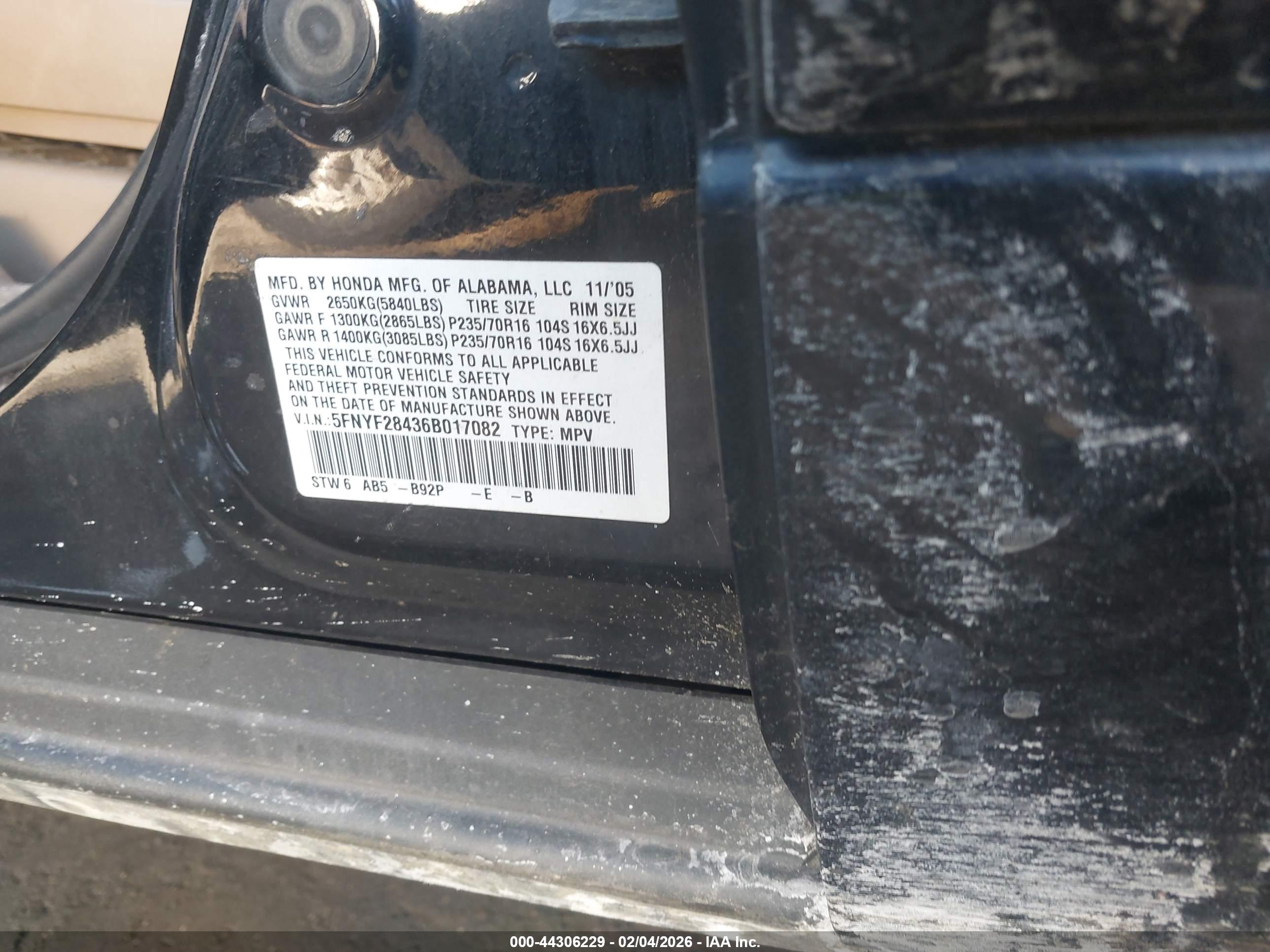 HONDA PILOT image 9