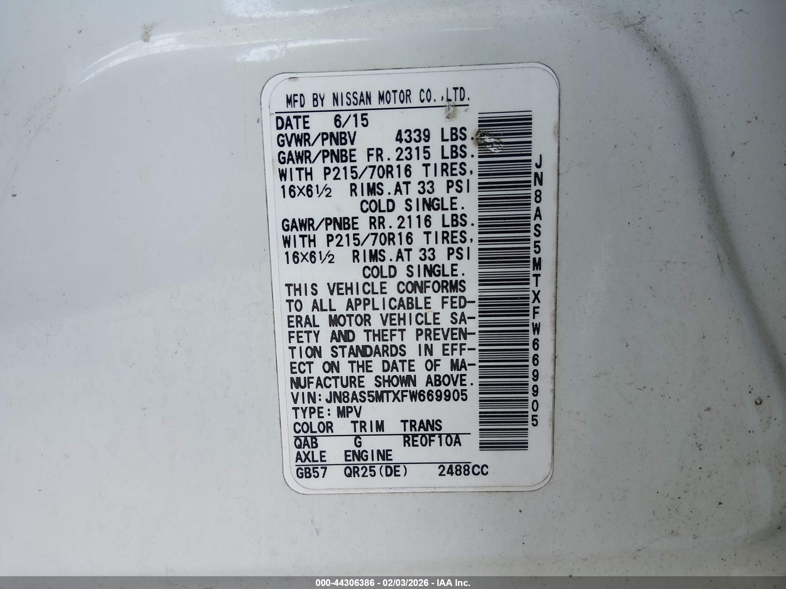NISSAN ROGUE image 9