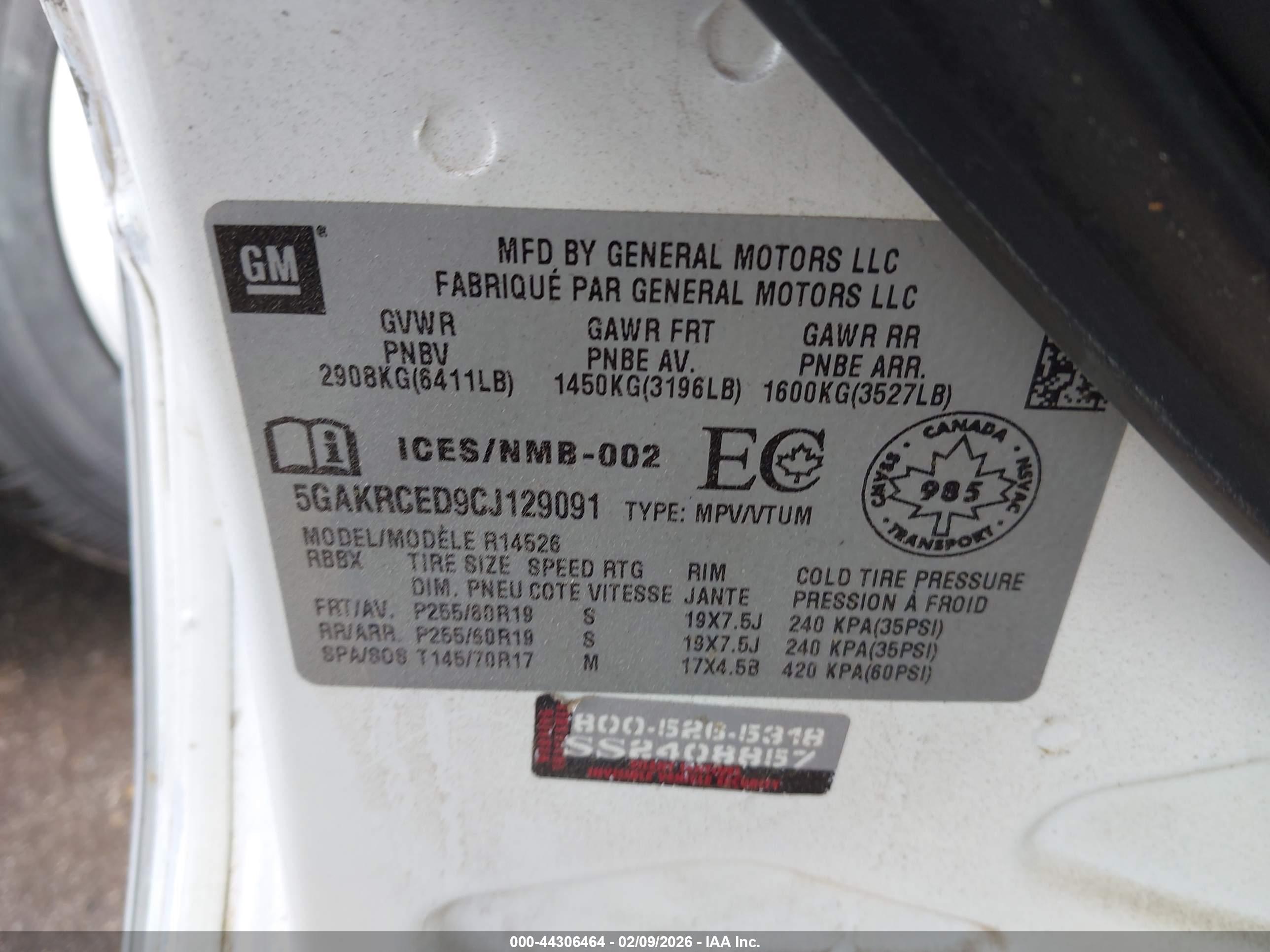 BUICK ENCLAVE image 9