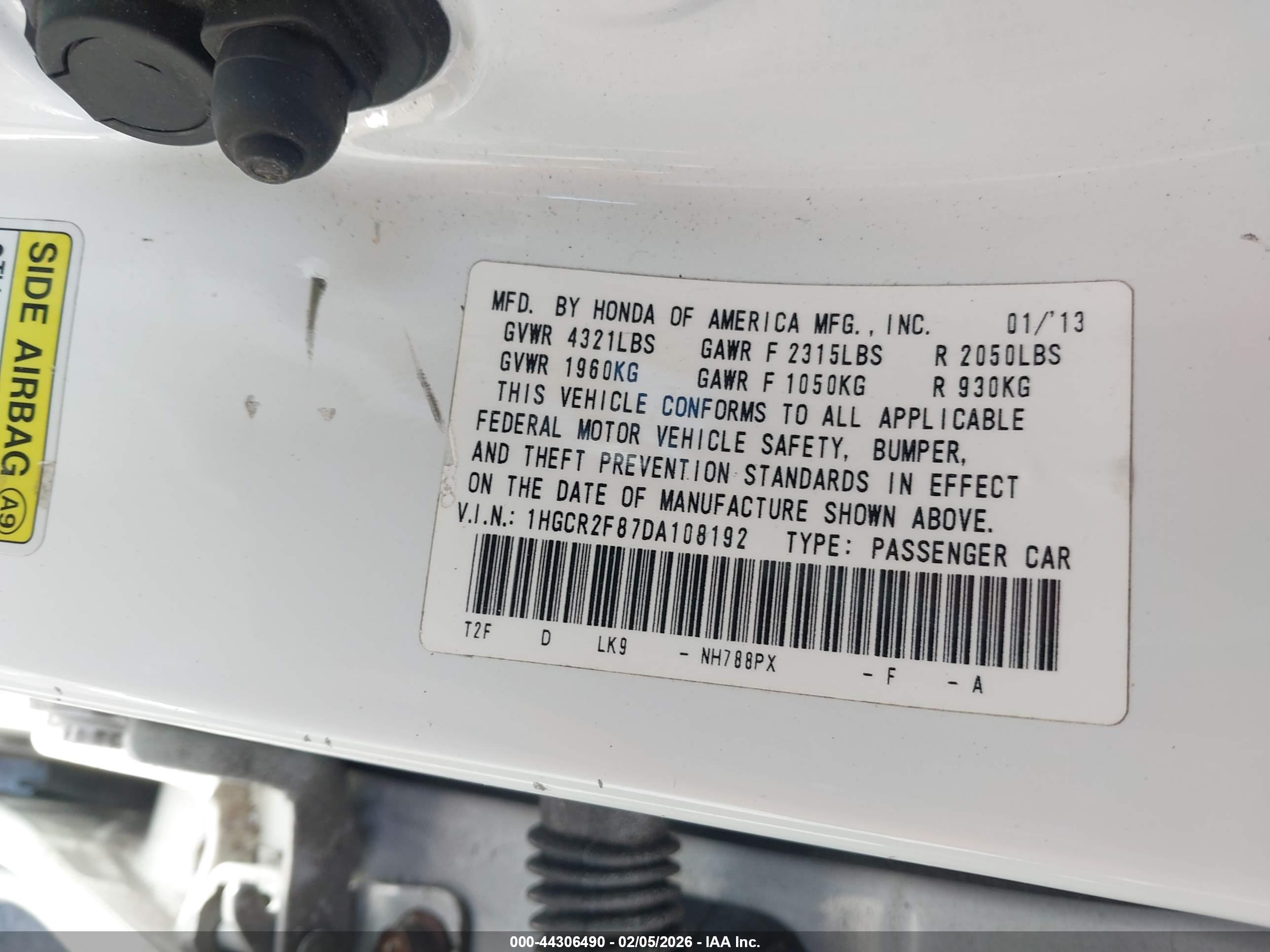 HONDA ACCORD image 9