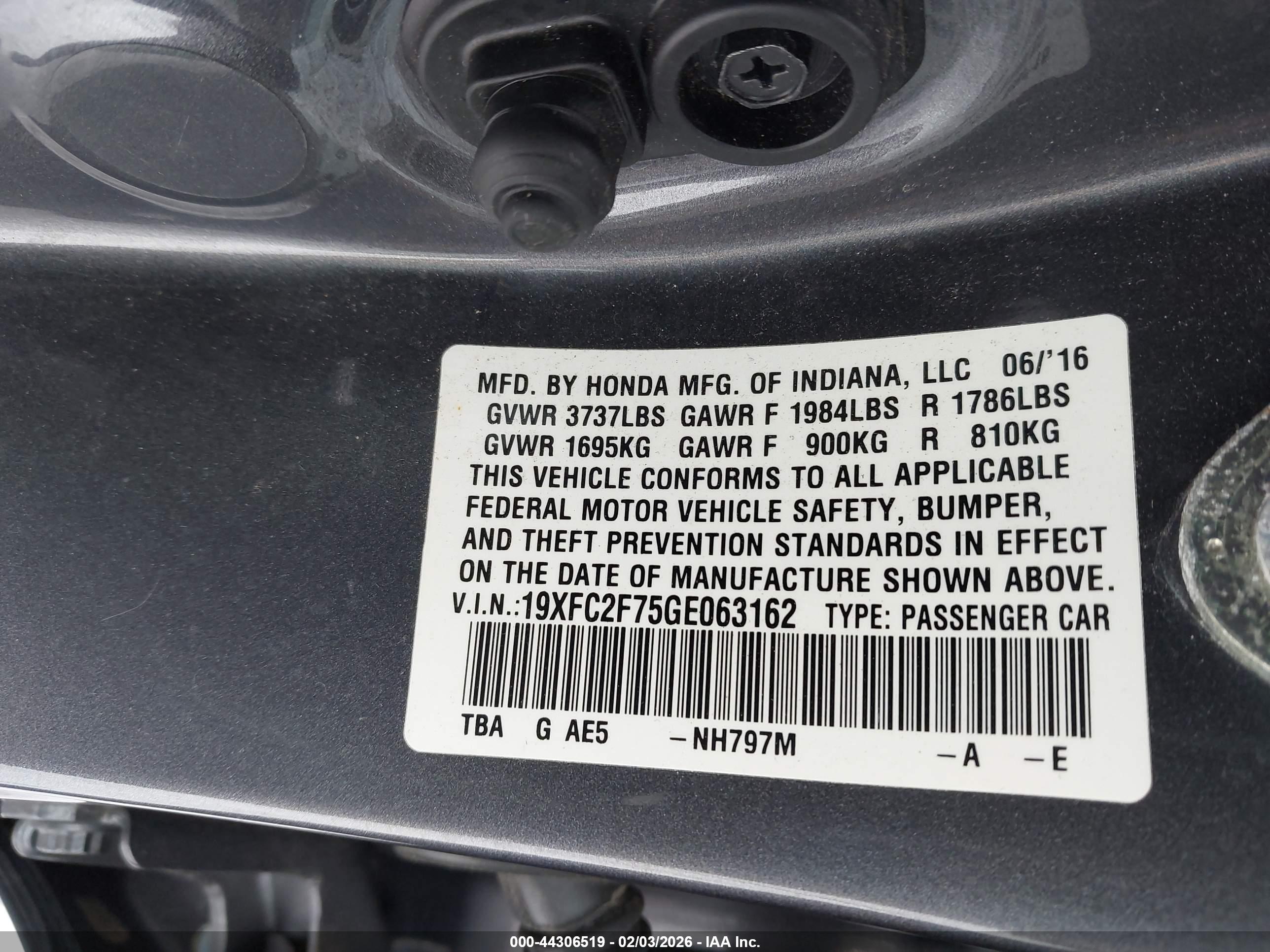 HONDA CIVIC image 9