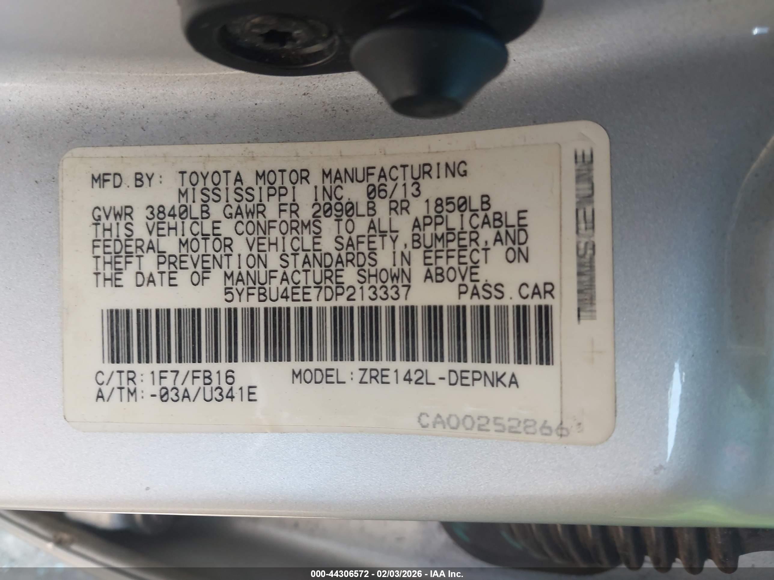 TOYOTA COROLLA image 9