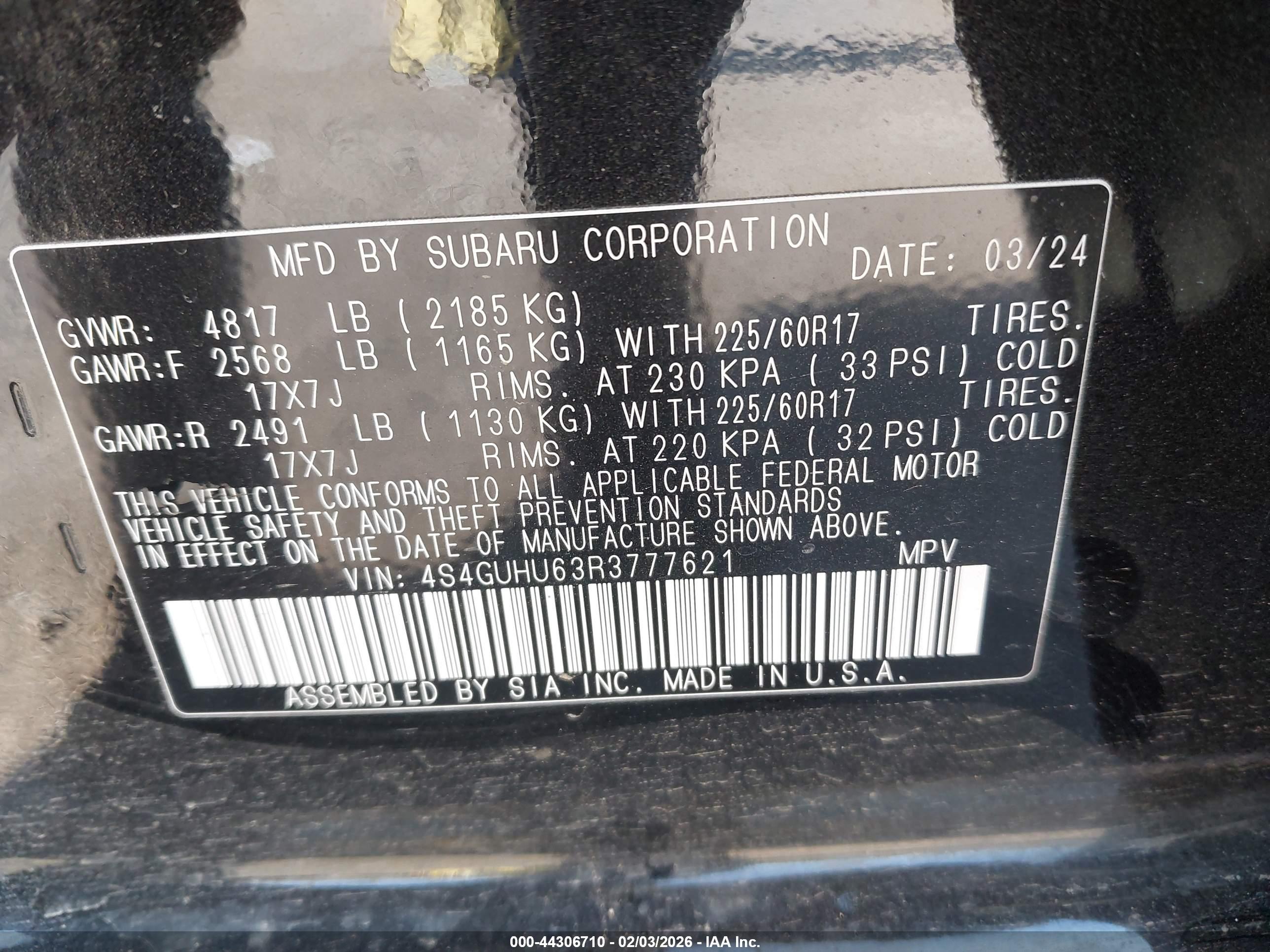 SUBARU CROSSTREK image 9