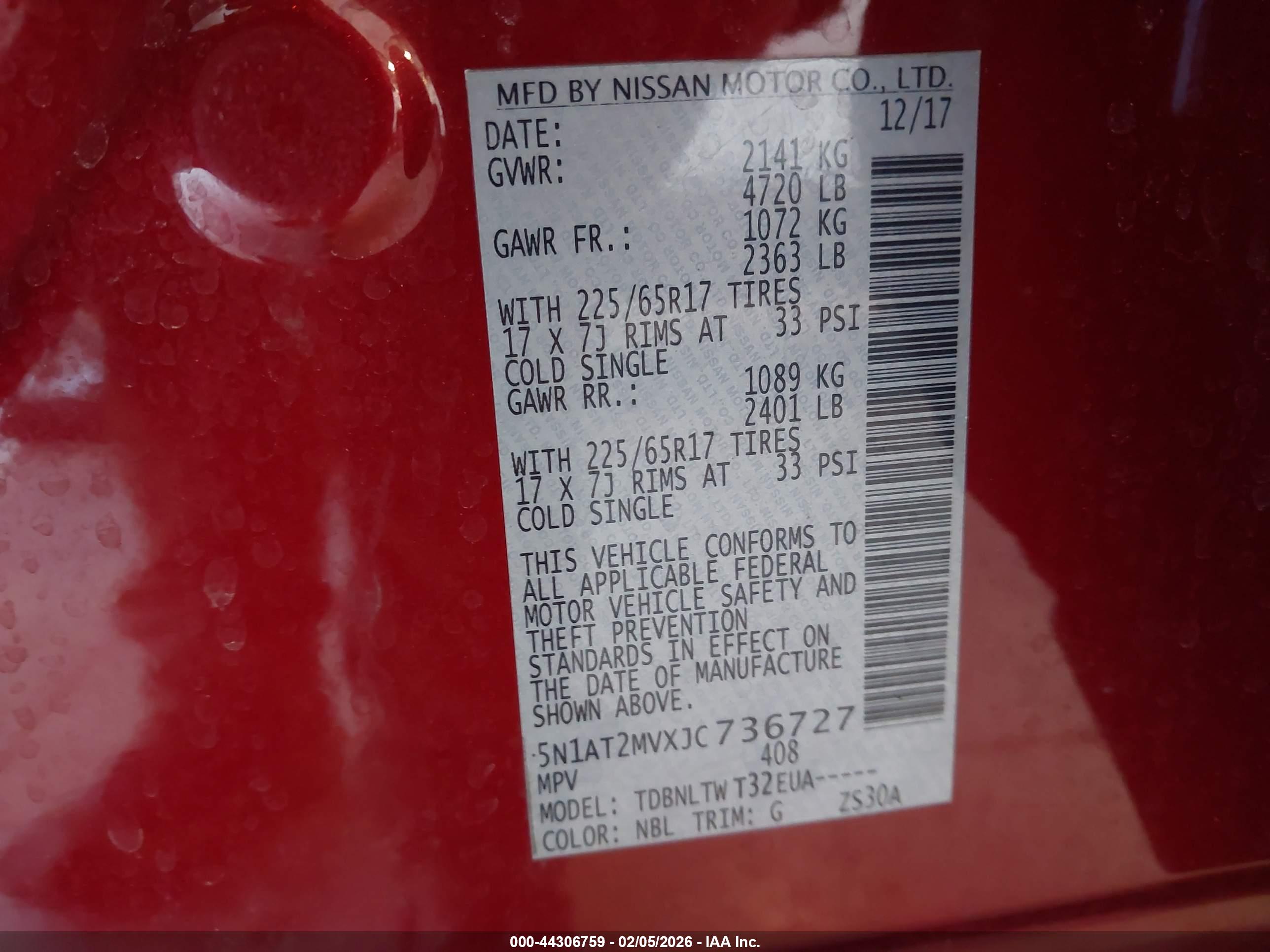 NISSAN ROGUE image 9