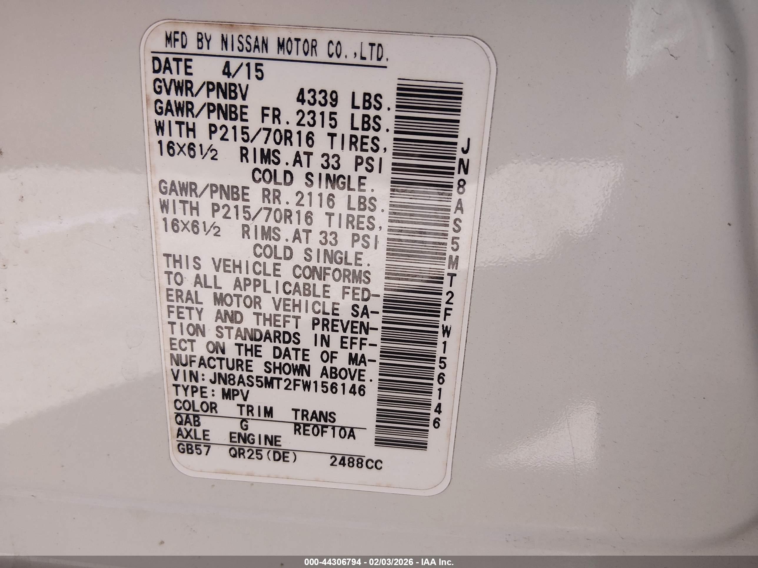 NISSAN ROGUE image 9