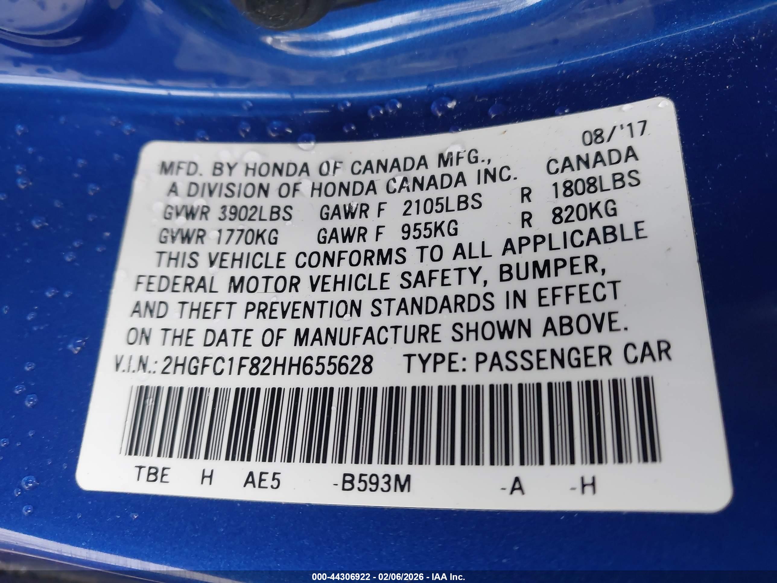 HONDA CIVIC image 9