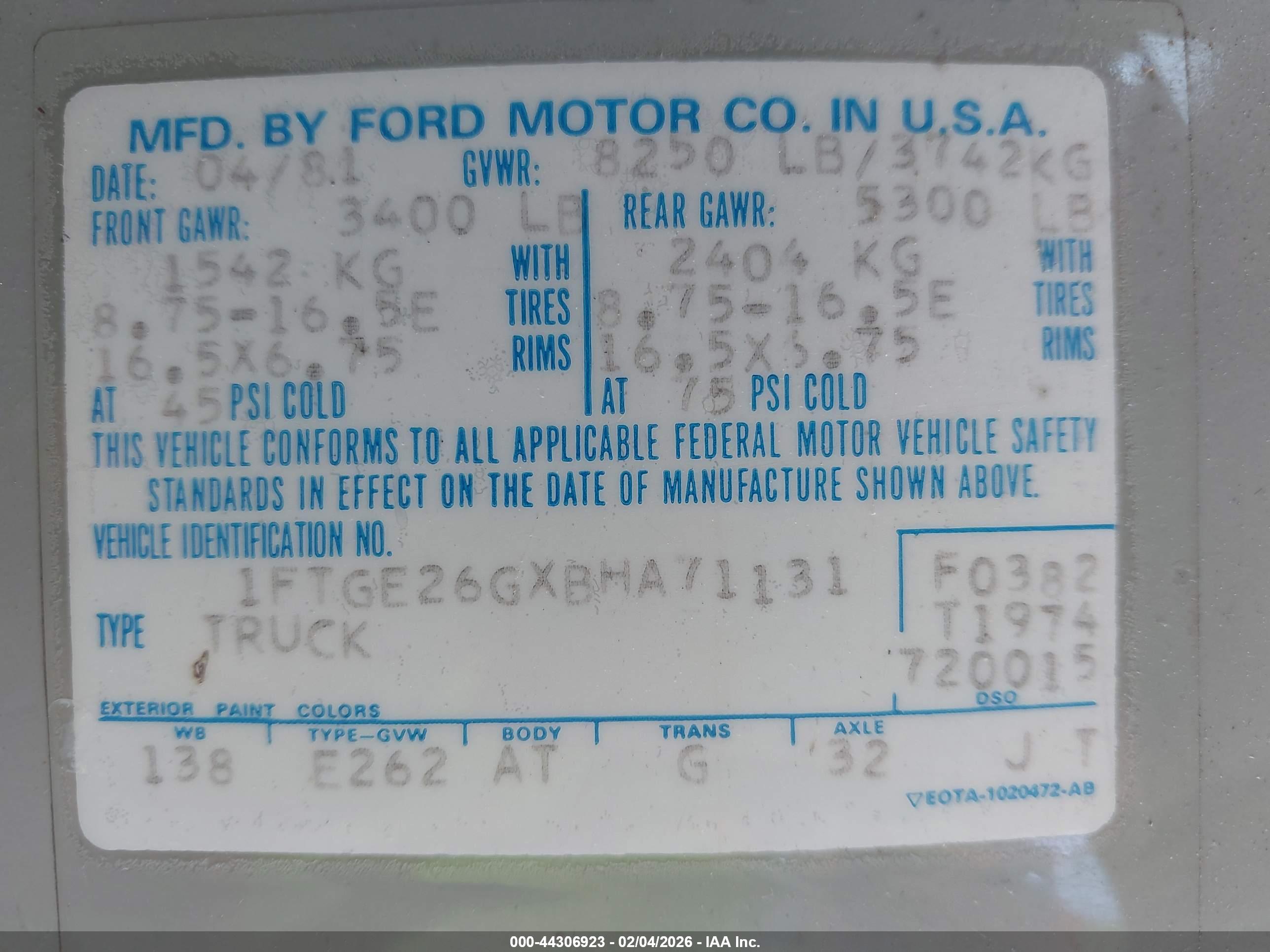 FORD ECONOLINE image 9
