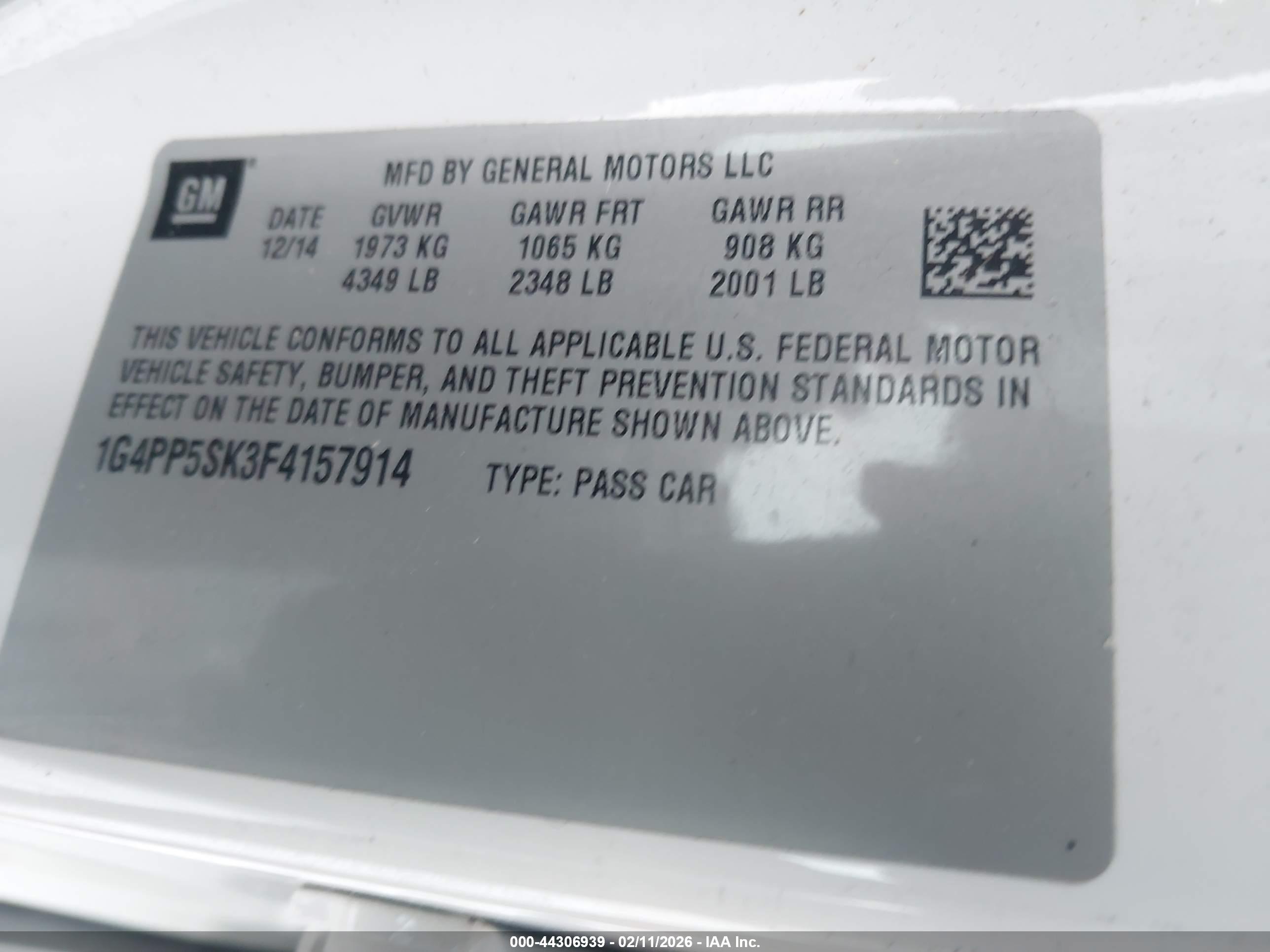 BUICK VERANO image 9