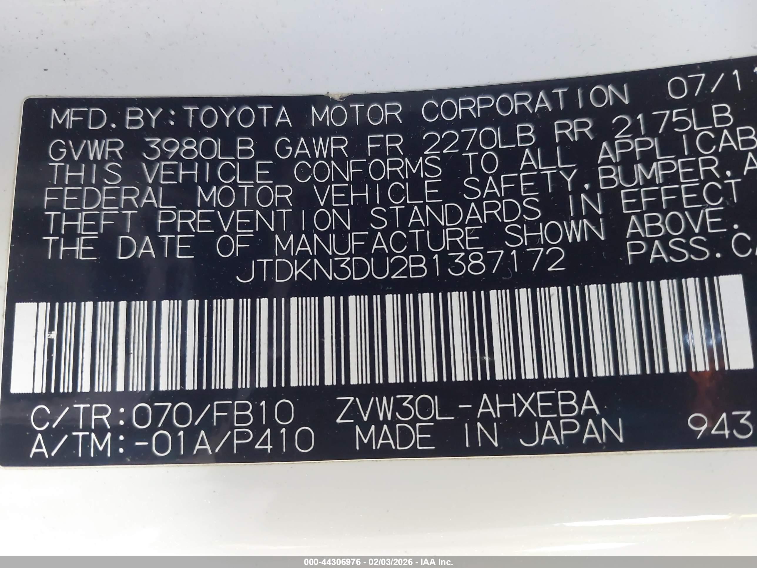 TOYOTA PRIUS image 9