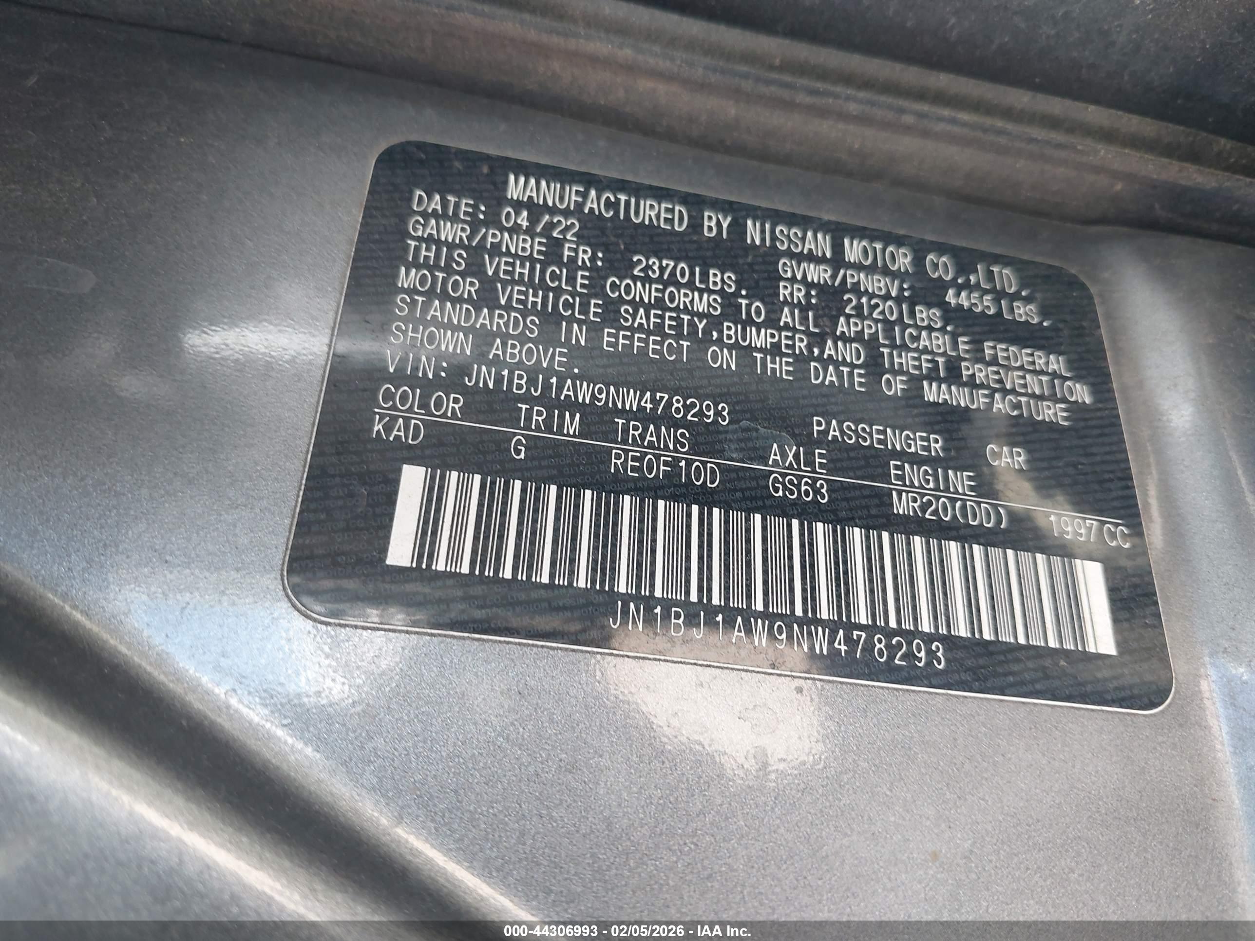NISSAN ROGUE image 9