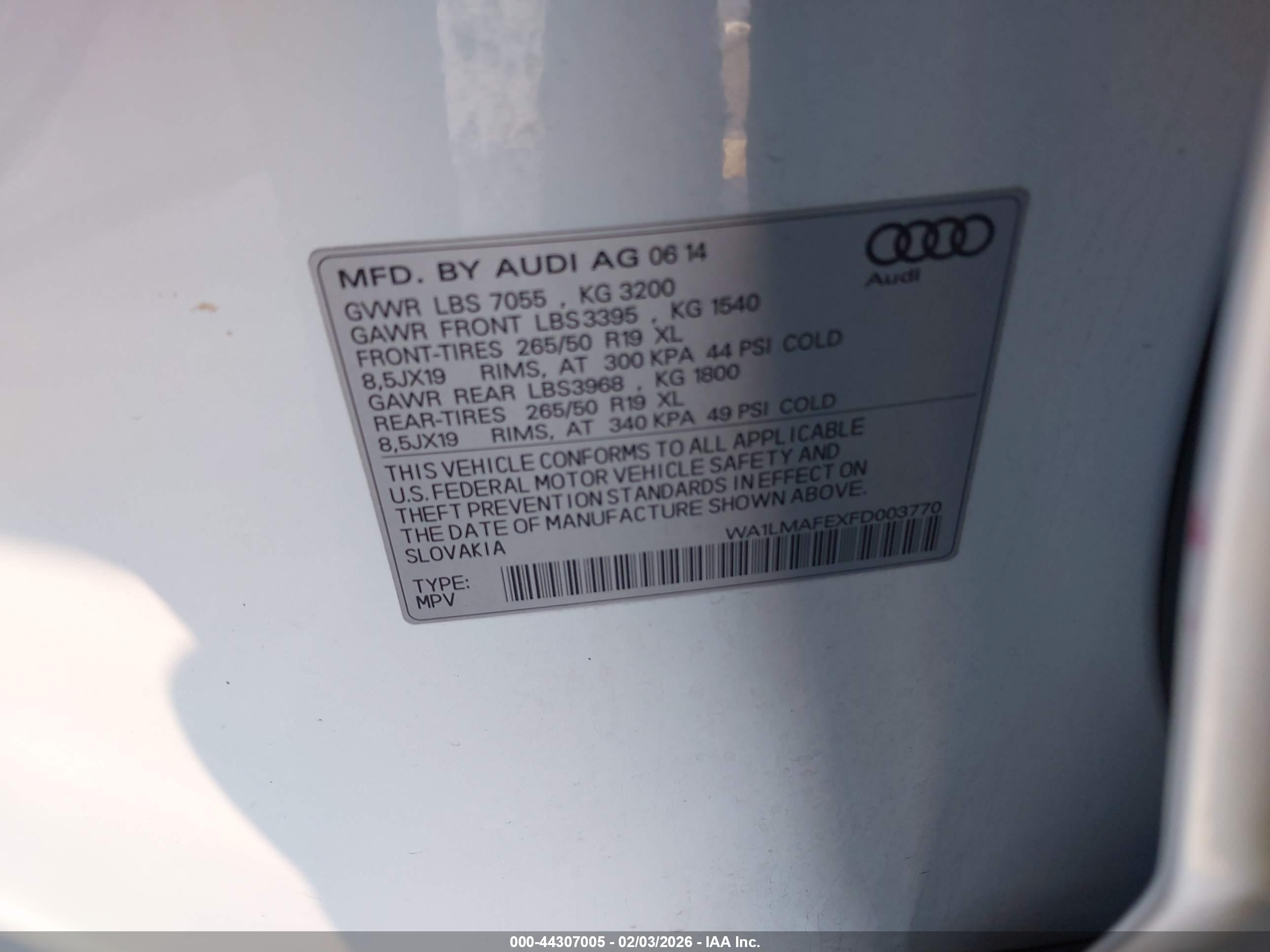 AUDI Q7 image 9