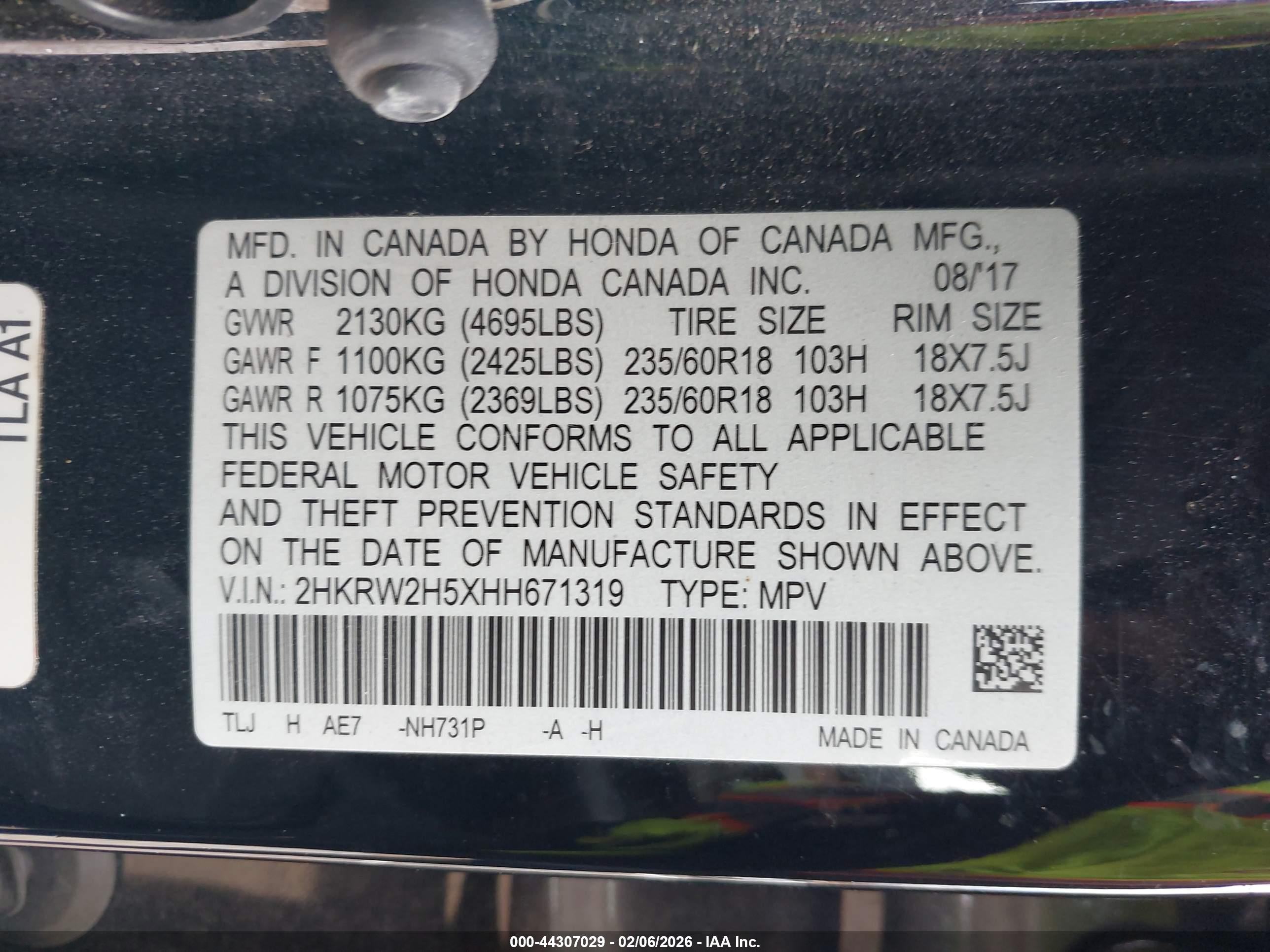 HONDA CR-V image 9