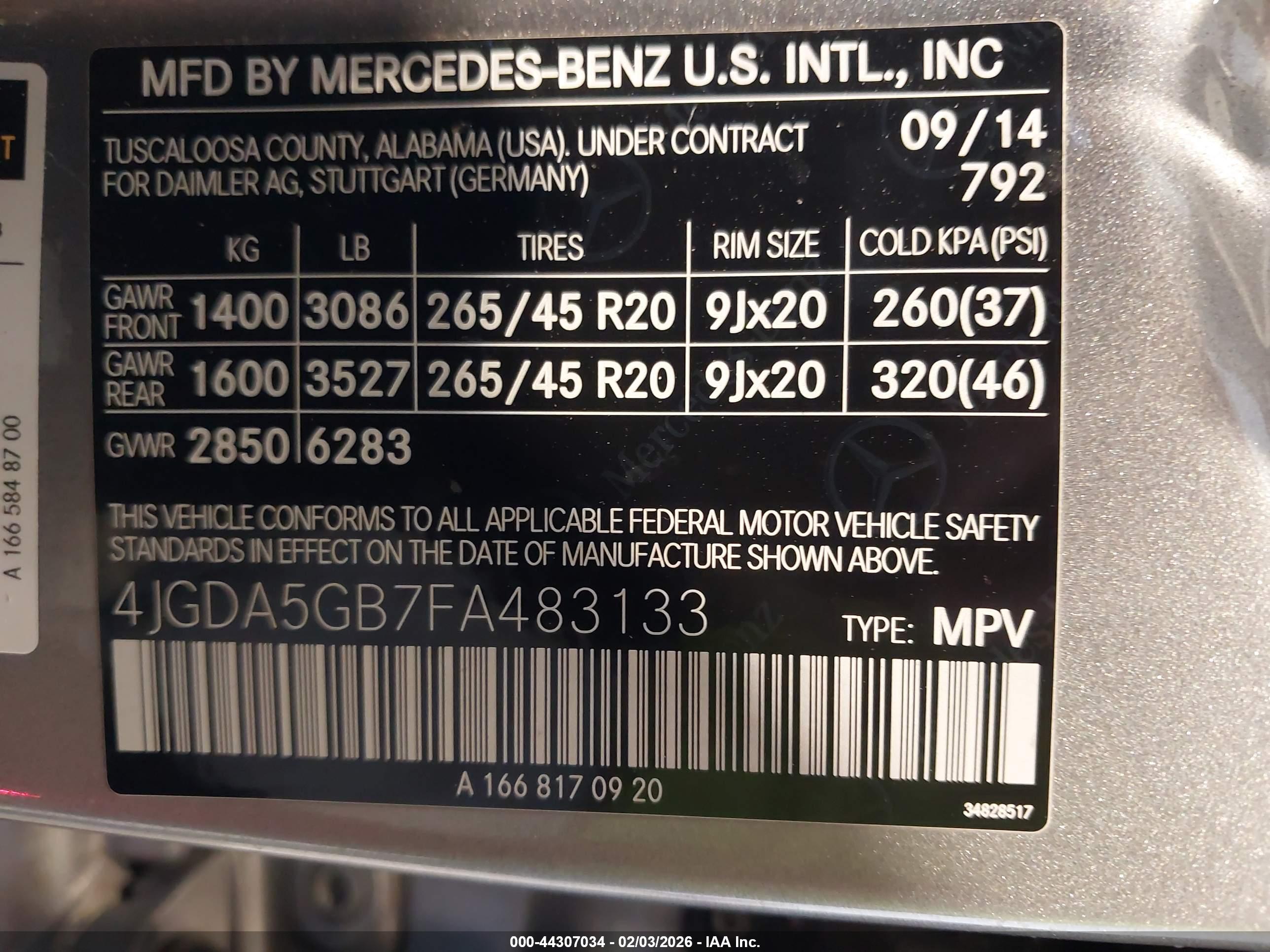 MERCEDES-BENZ ML image 9