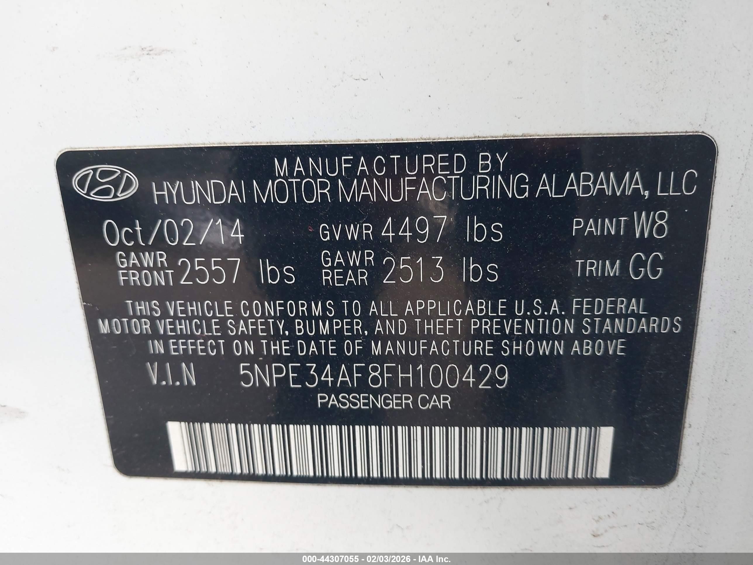 HYUNDAI SONATA image 9