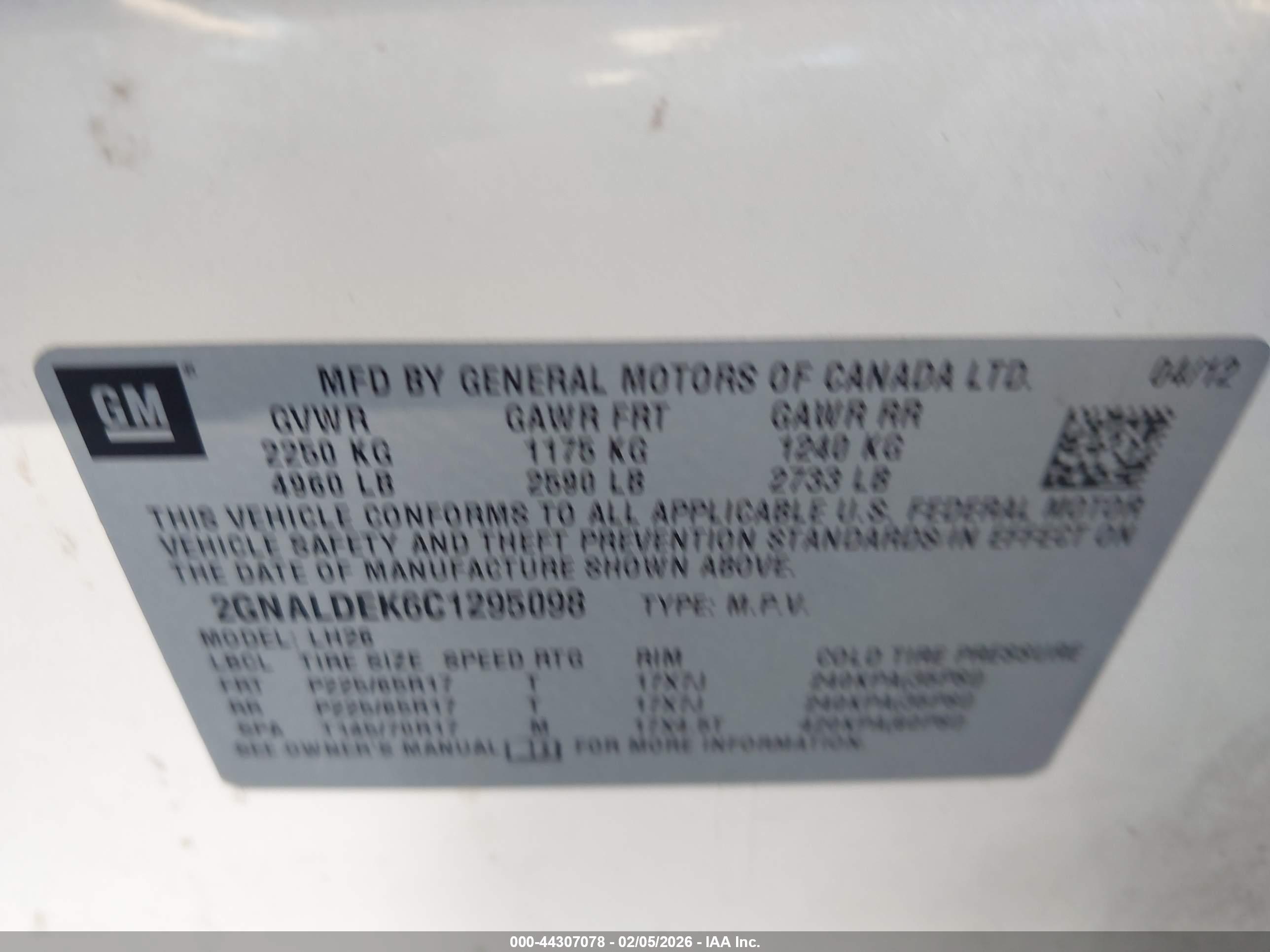 CHEVROLET EQUINOX image 9