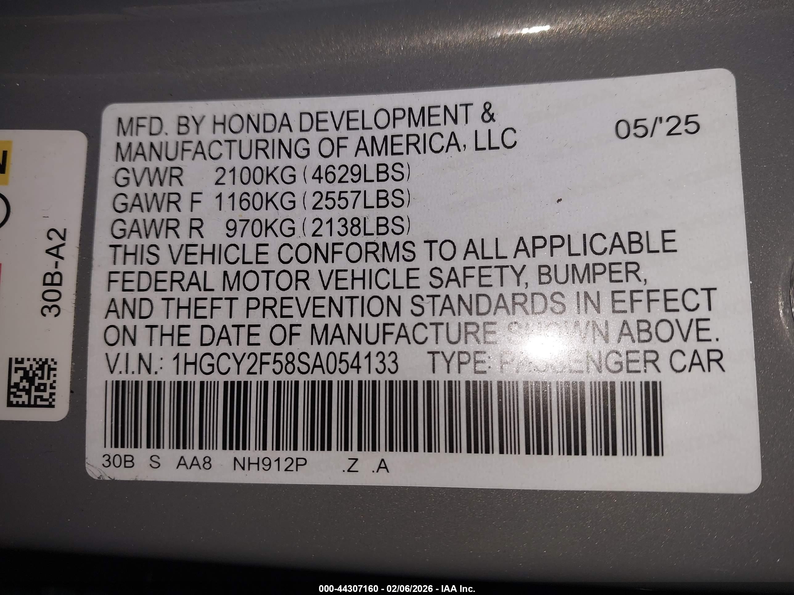 HONDA ACCORD image 9