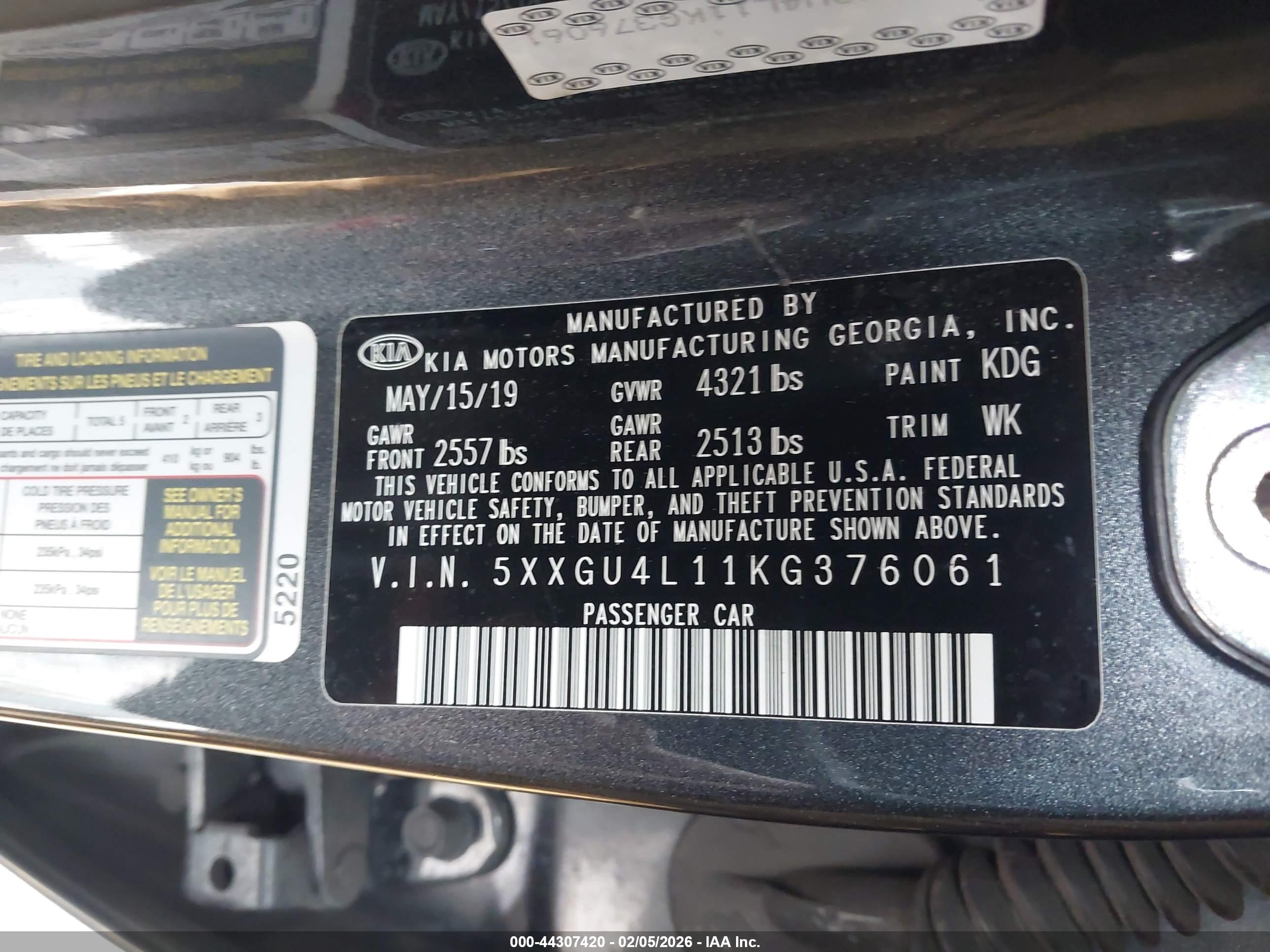 KIA OPTIMA image 9