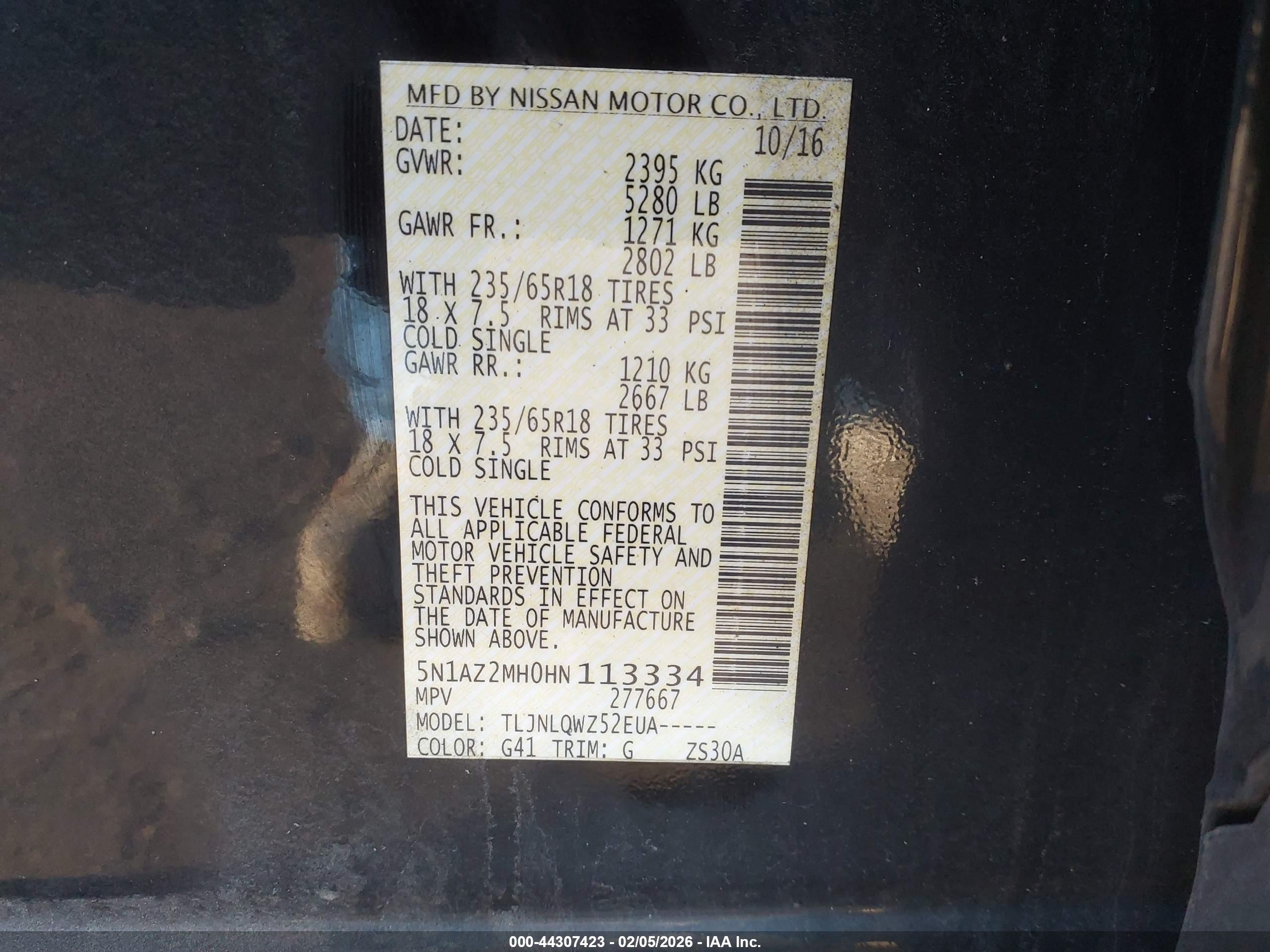 NISSAN MURANO image 9