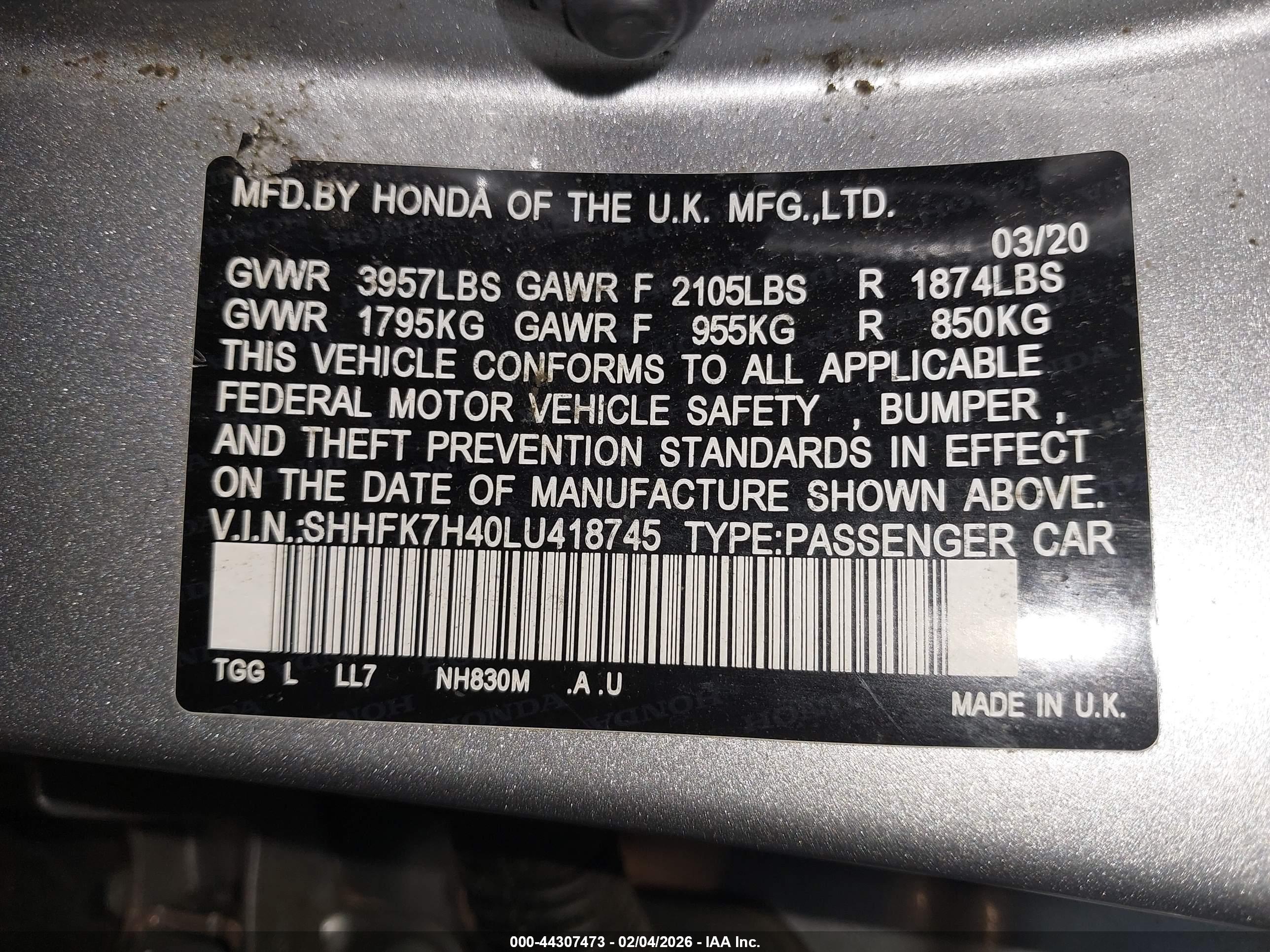 HONDA CIVIC image 9