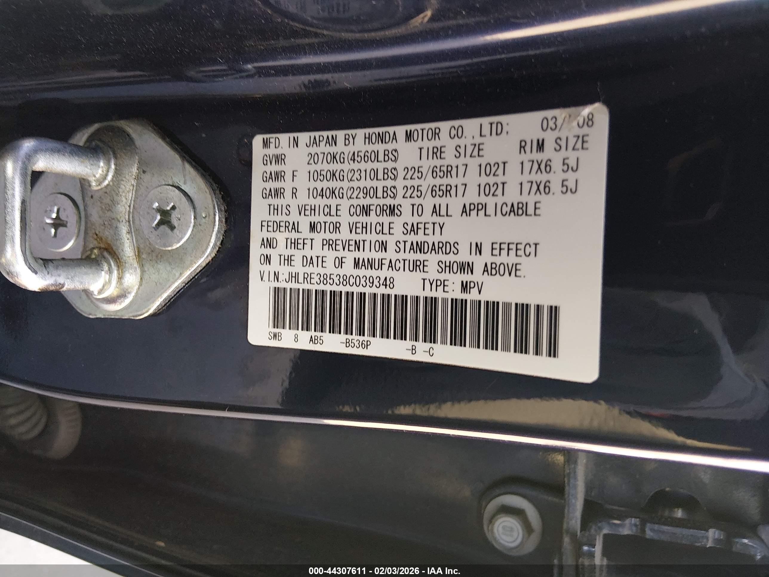 HONDA CR-V image 9