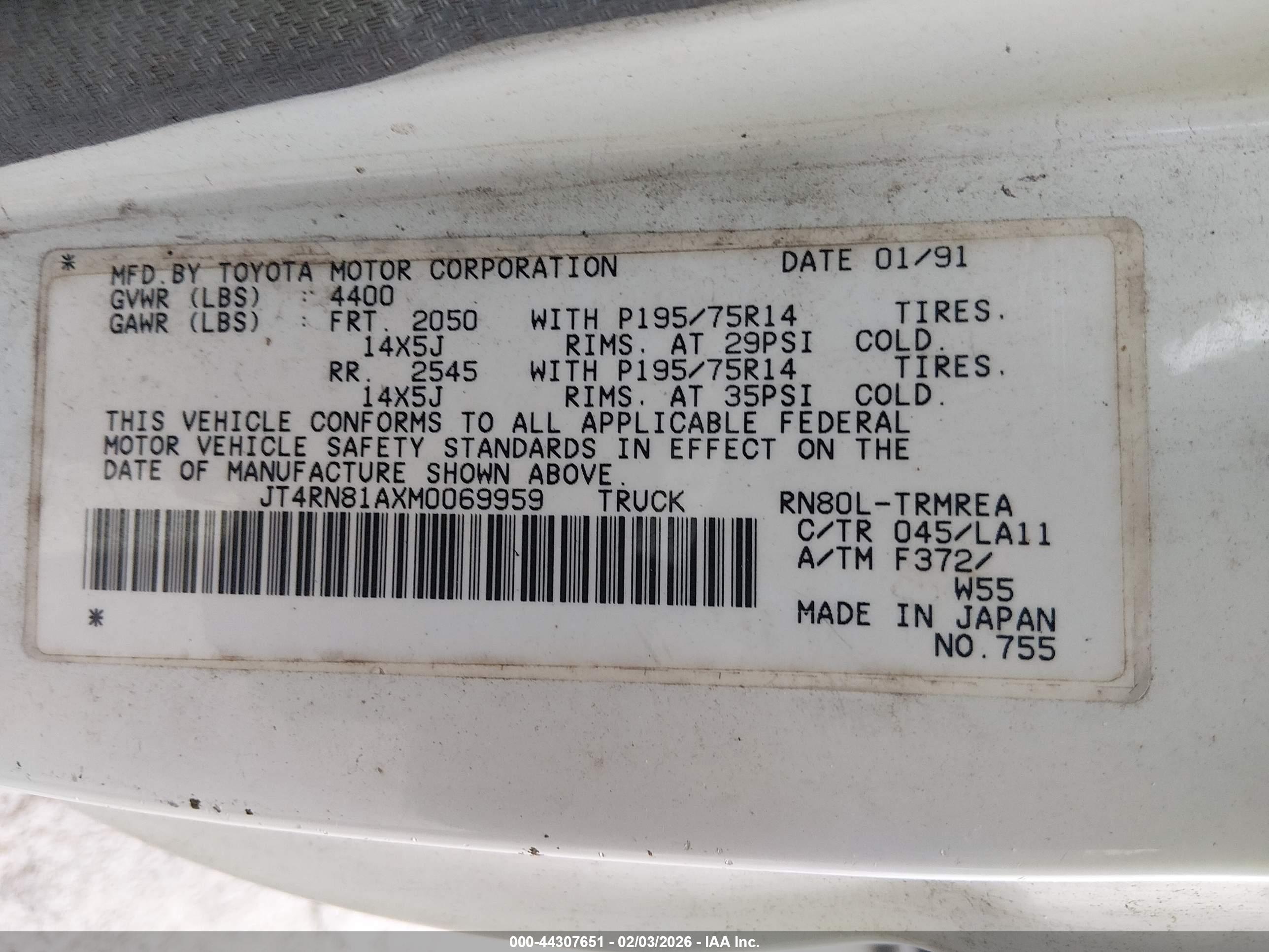 TOYOTA PICKUP image 9