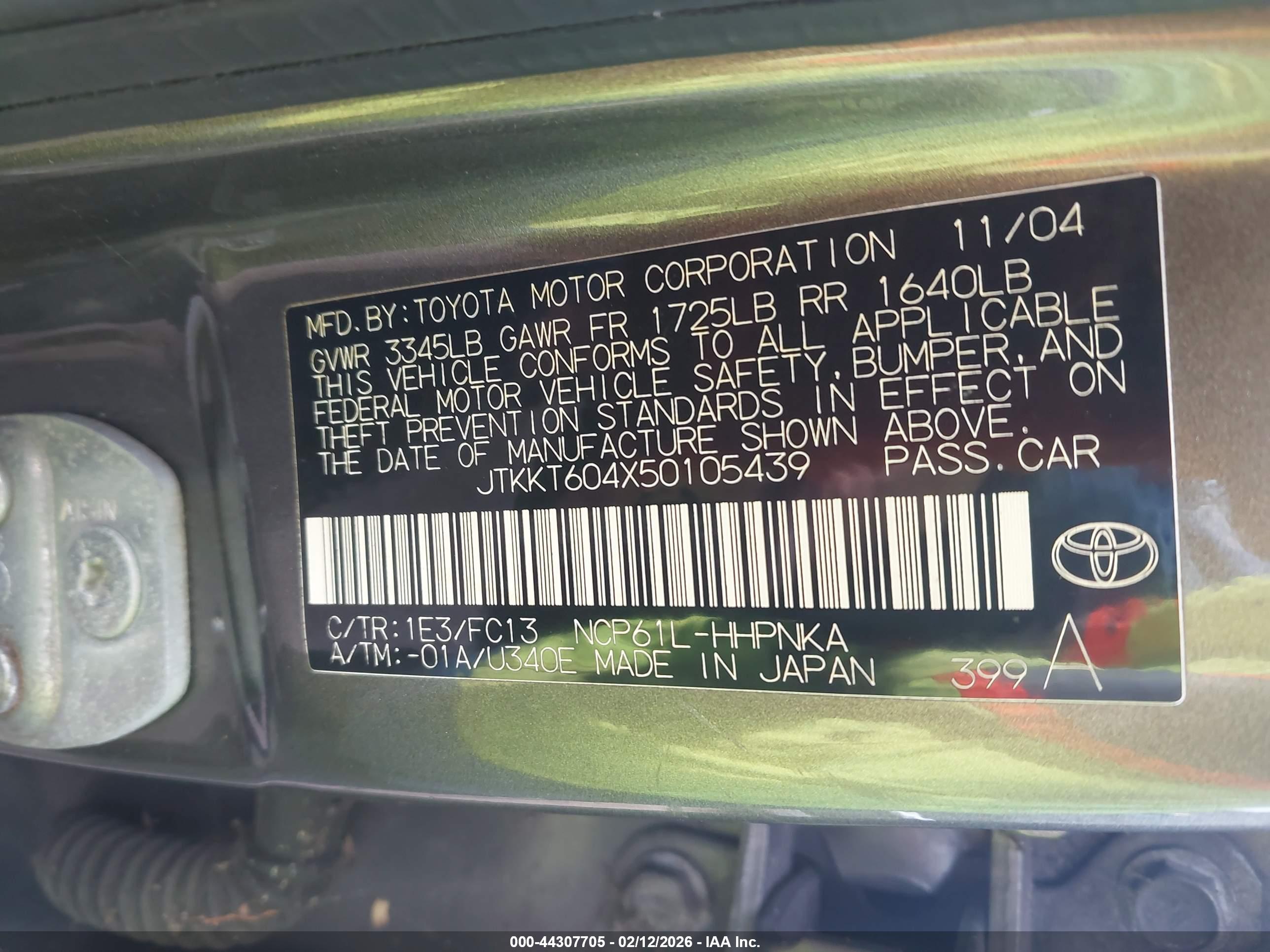 SCION XA image 9