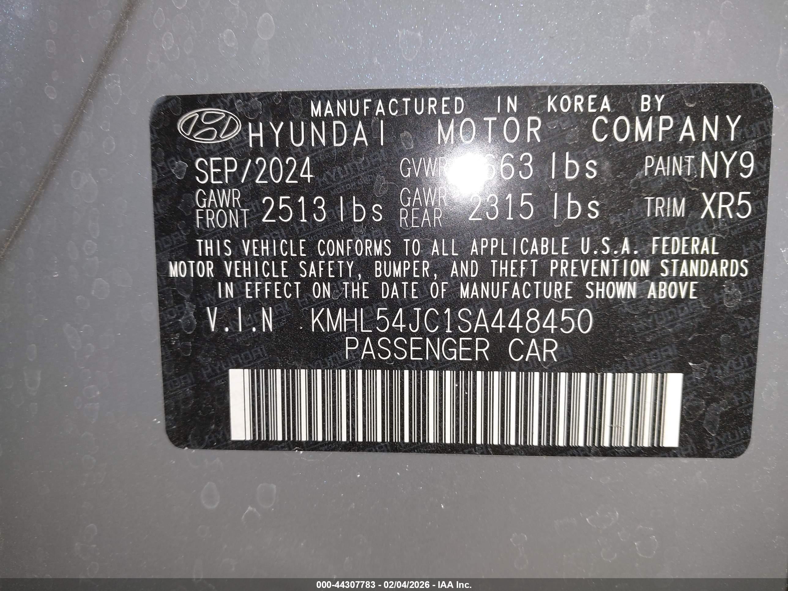HYUNDAI SONATA image 9