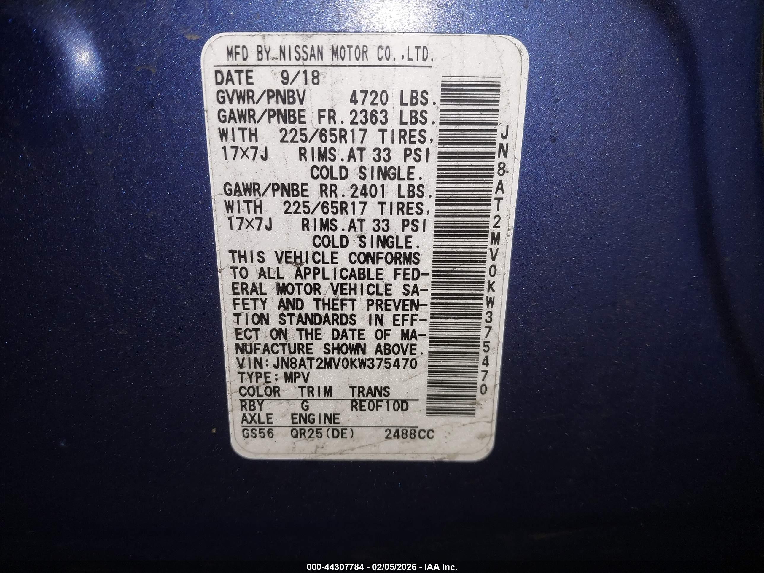 NISSAN ROGUE image 9