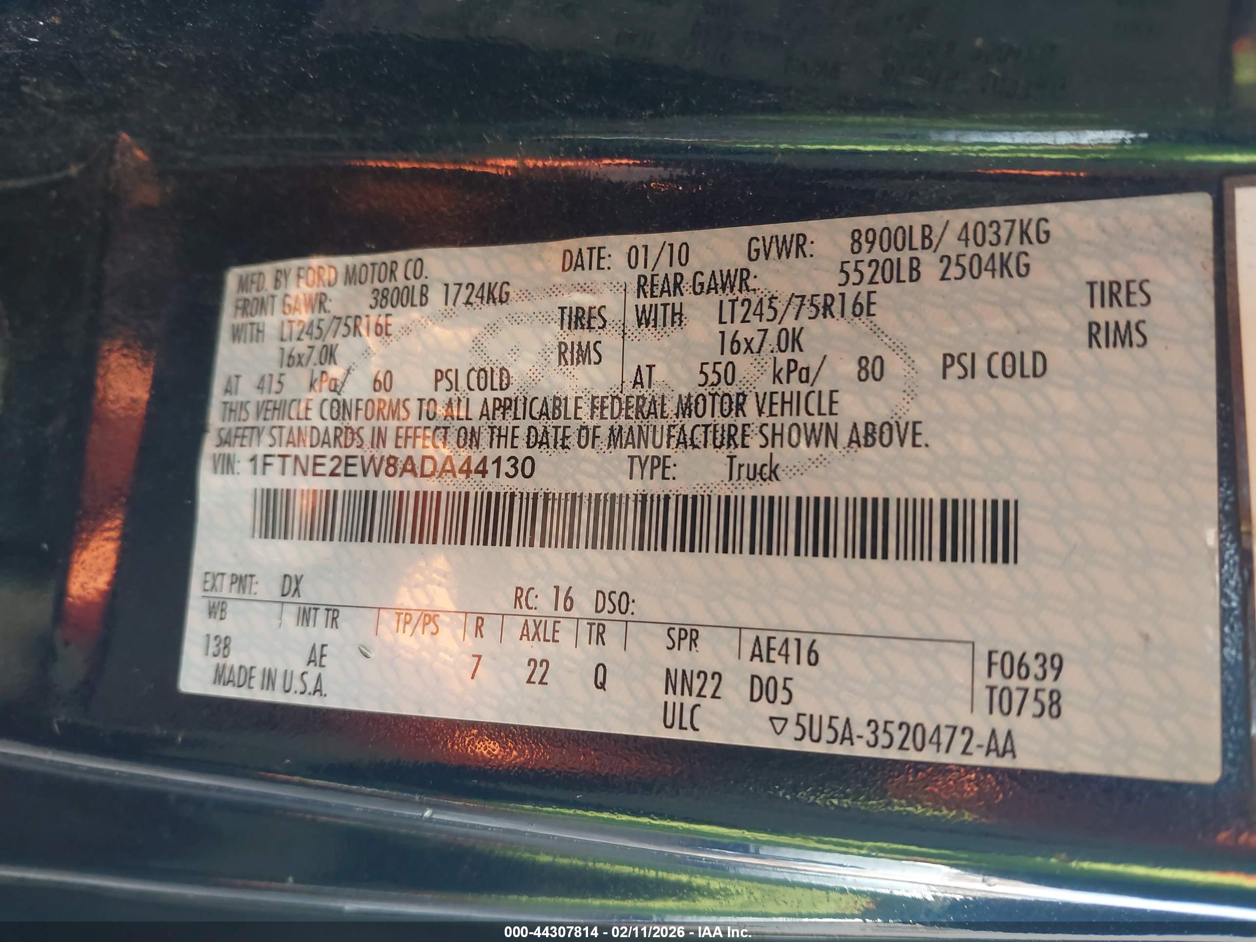FORD E-250 image 9