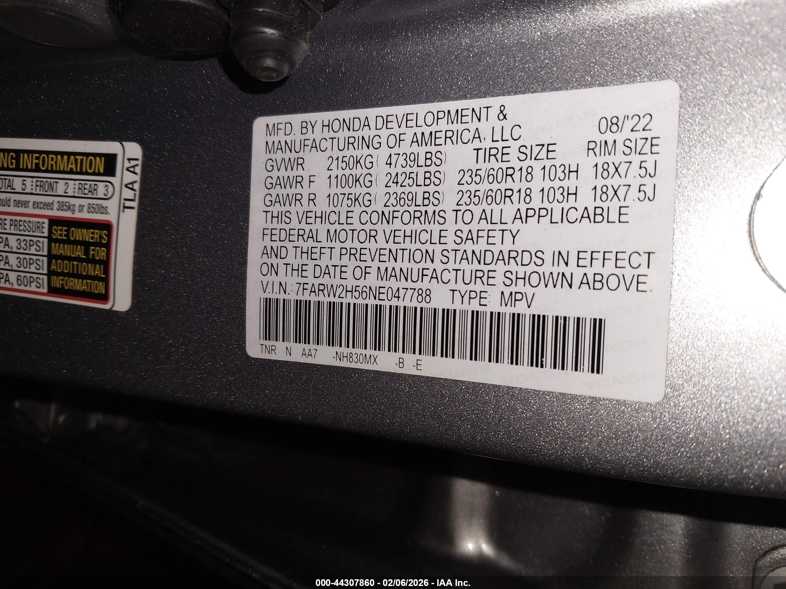 HONDA CR-V image 9