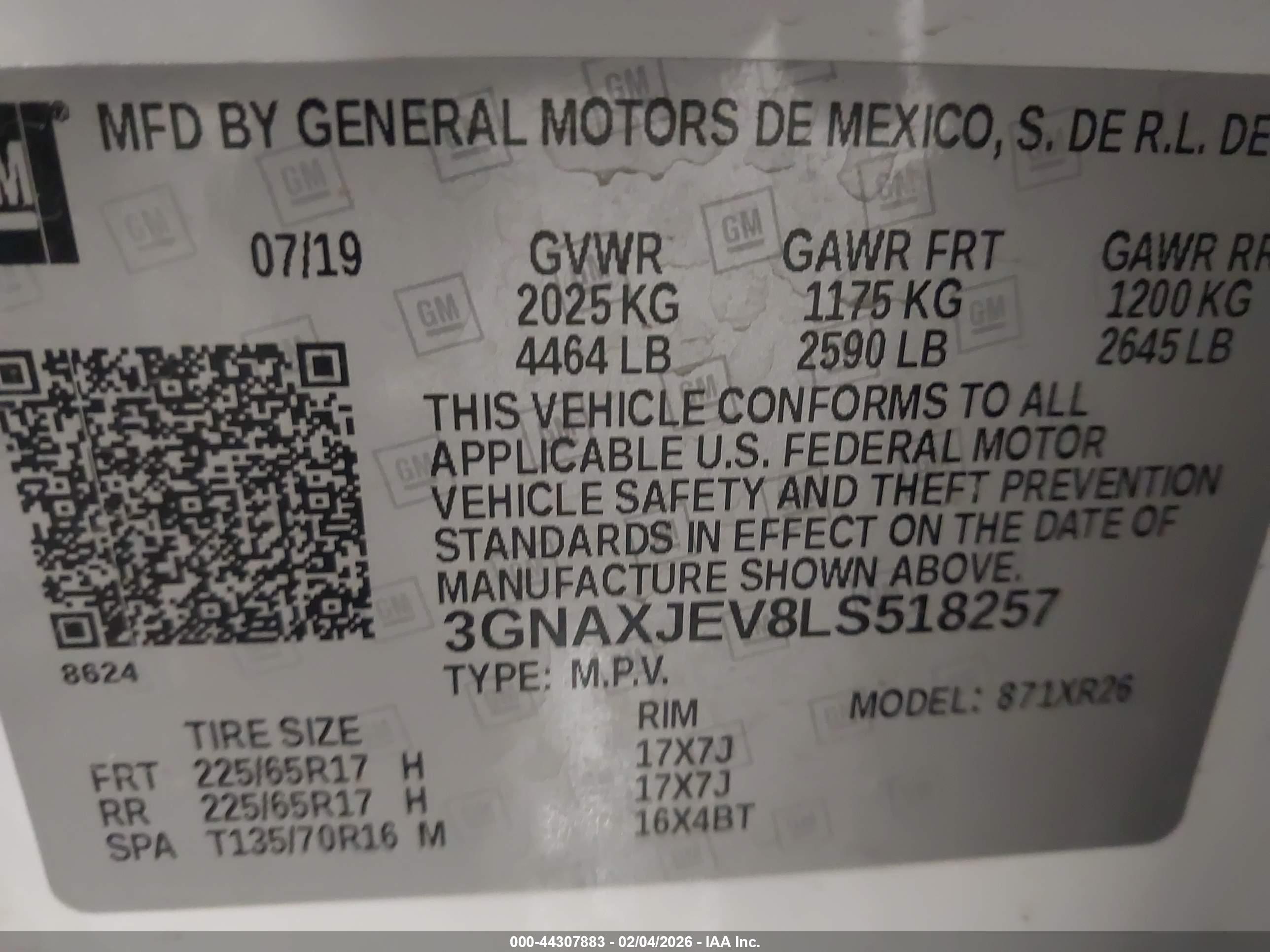 CHEVROLET EQUINOX image 9