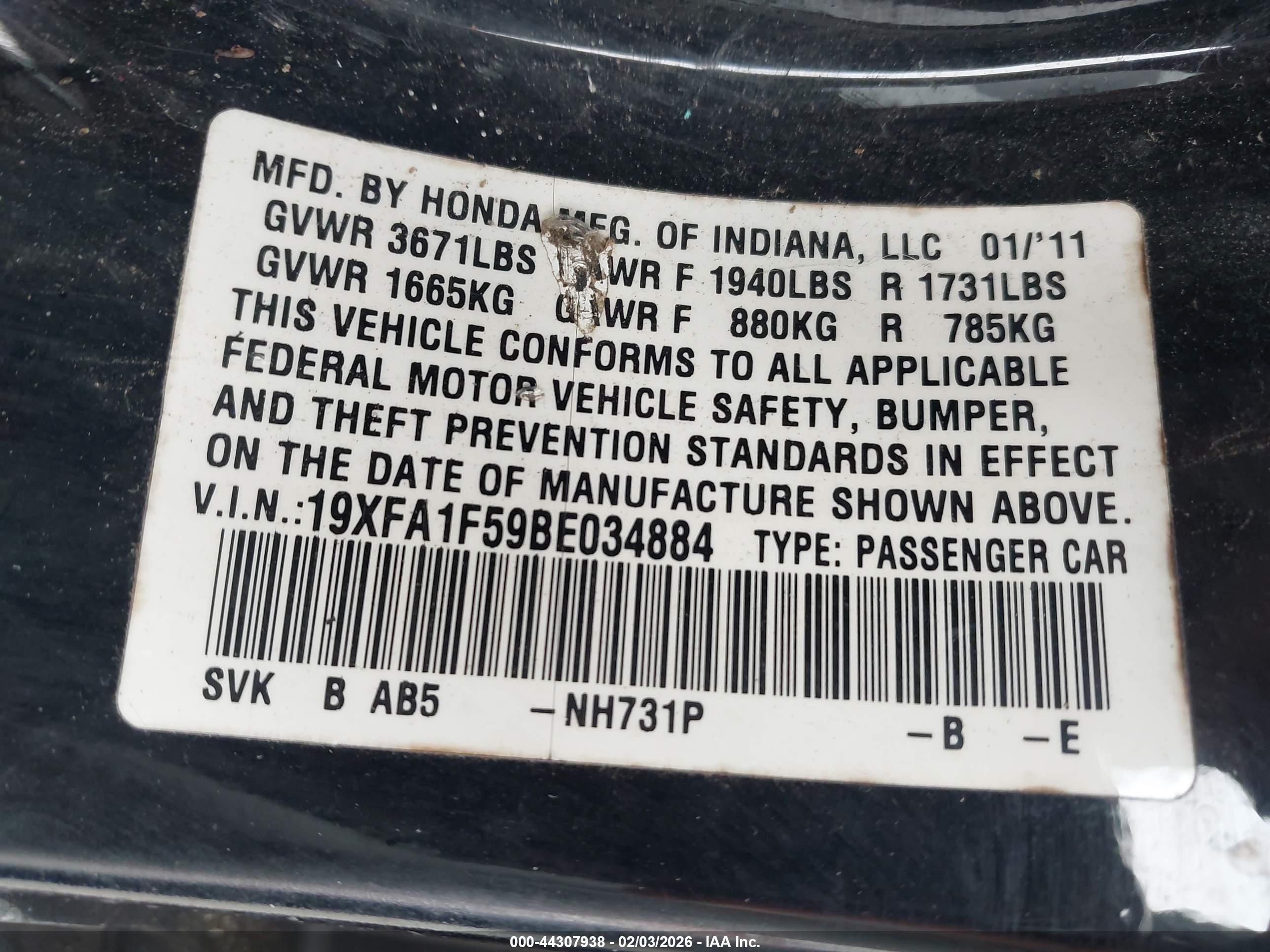 HONDA CIVIC image 9