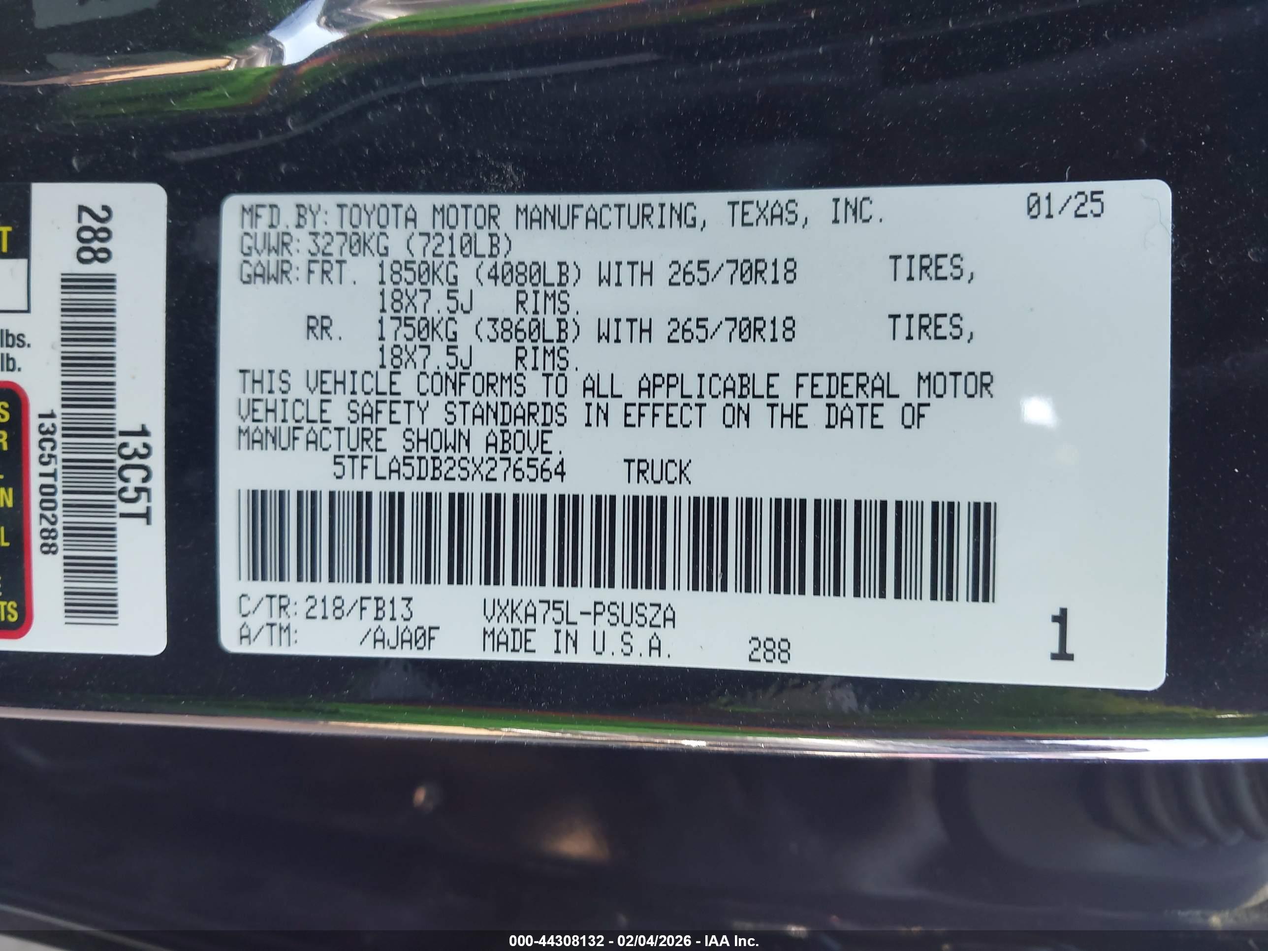TOYOTA TUNDRA image 9