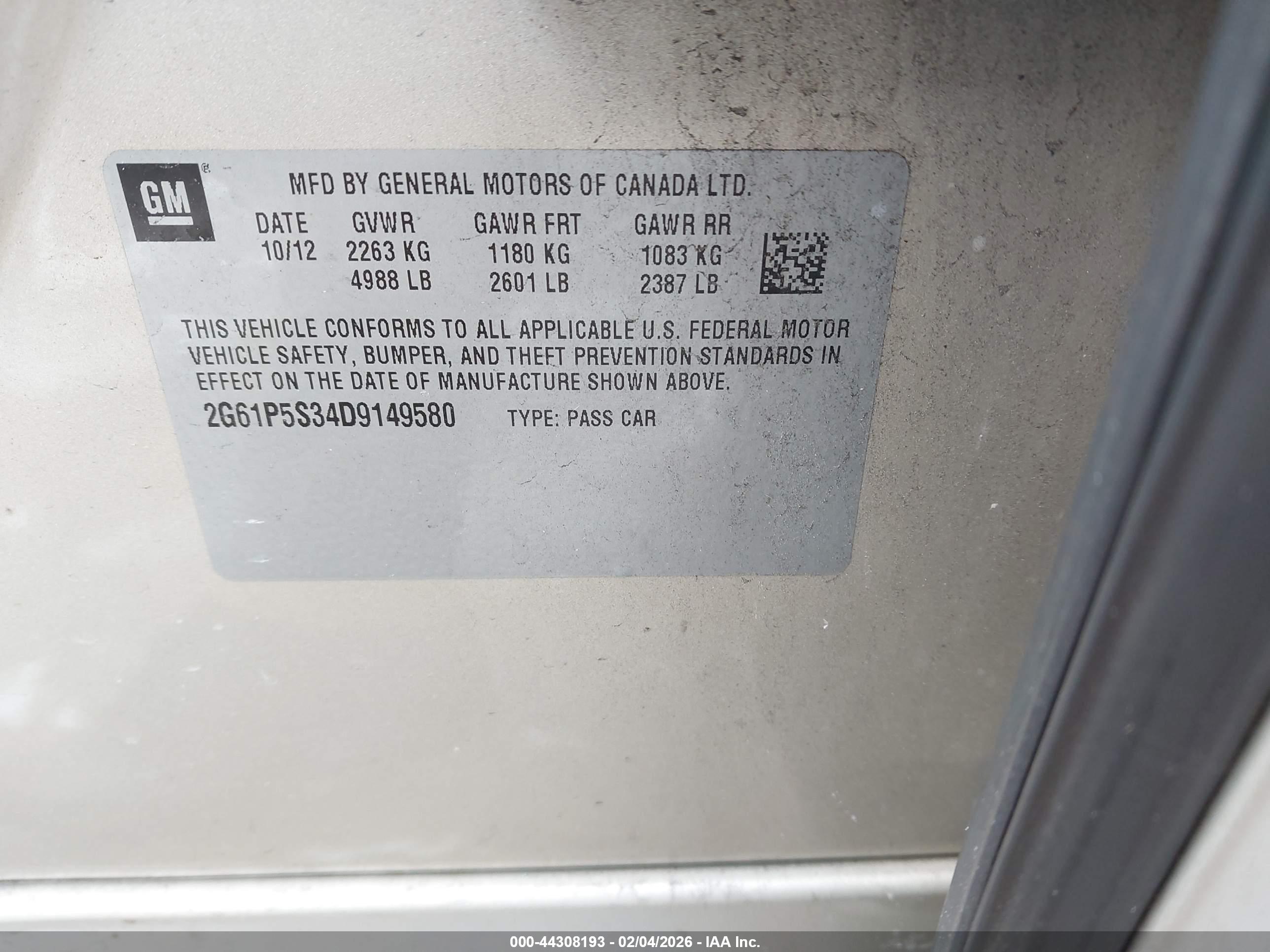 CADILLAC XTS image 9