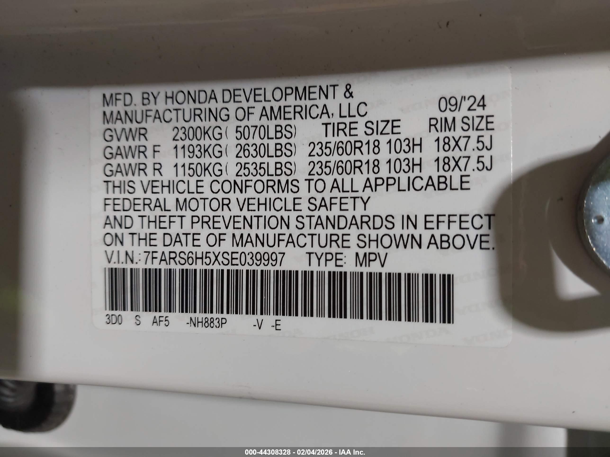 HONDA CR-V image 9