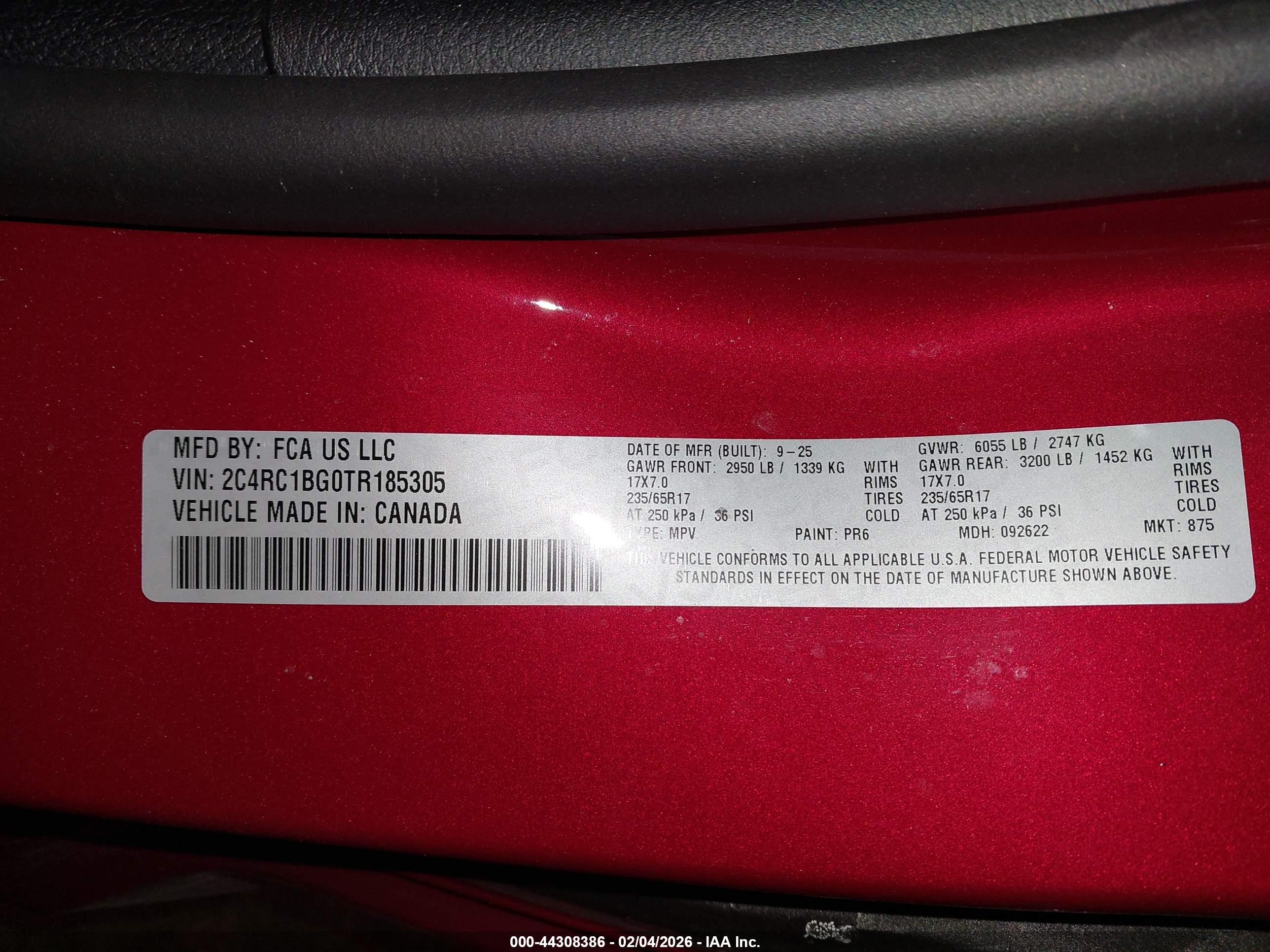 CHRYSLER PACIFICA image 9