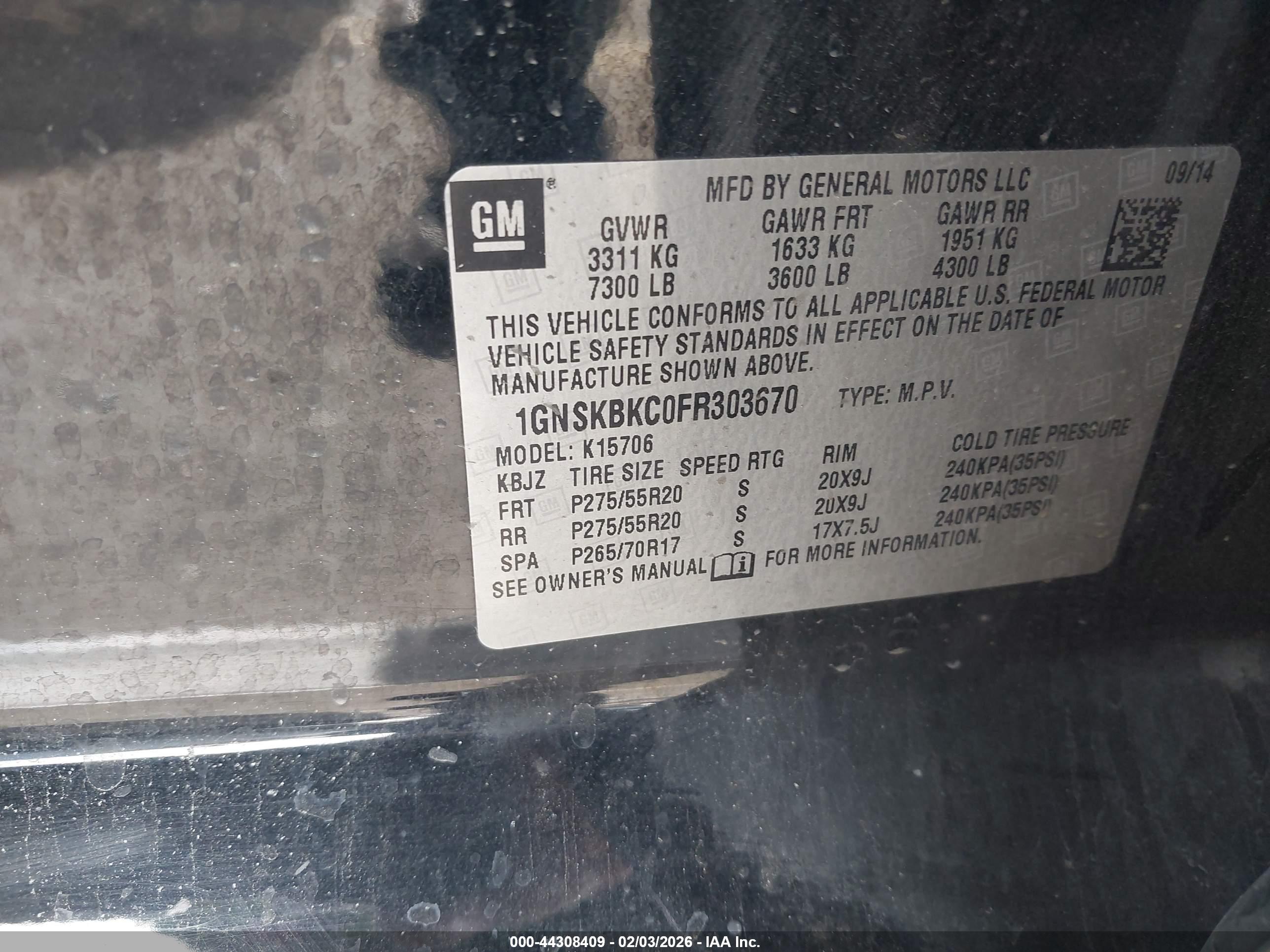 CHEVROLET TAHOE image 9