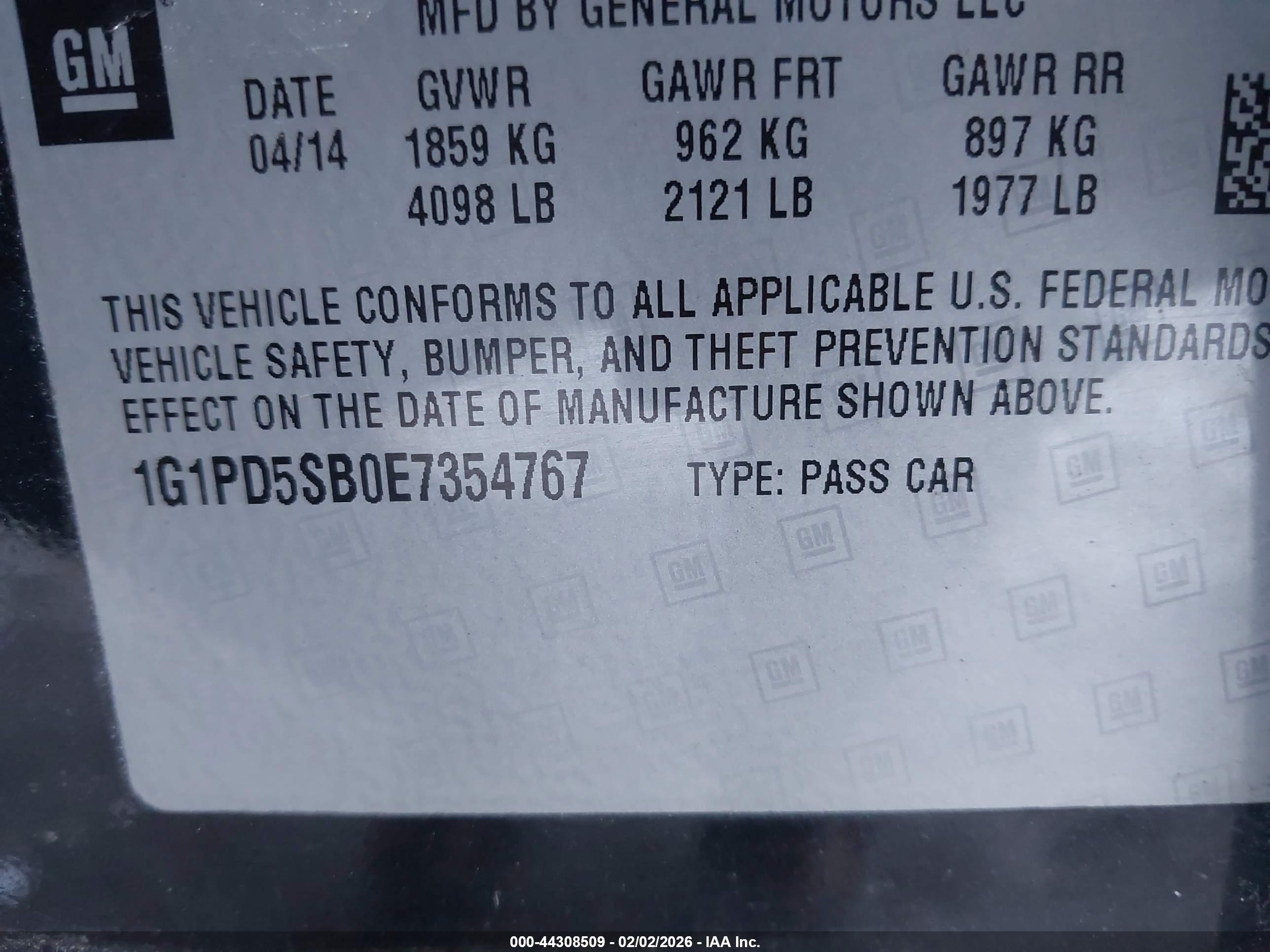 CHEVROLET CRUZE image 9