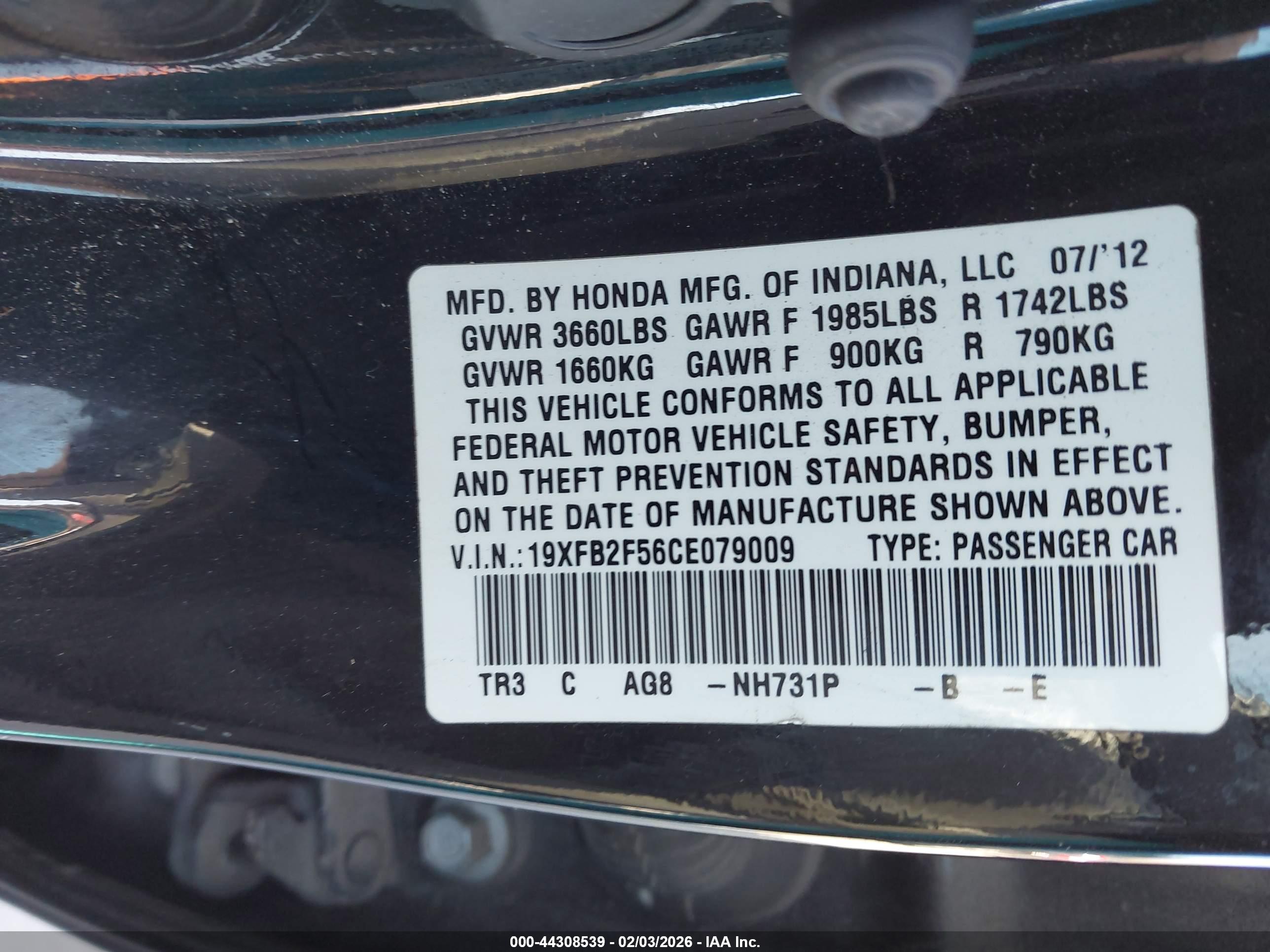 HONDA CIVIC image 9