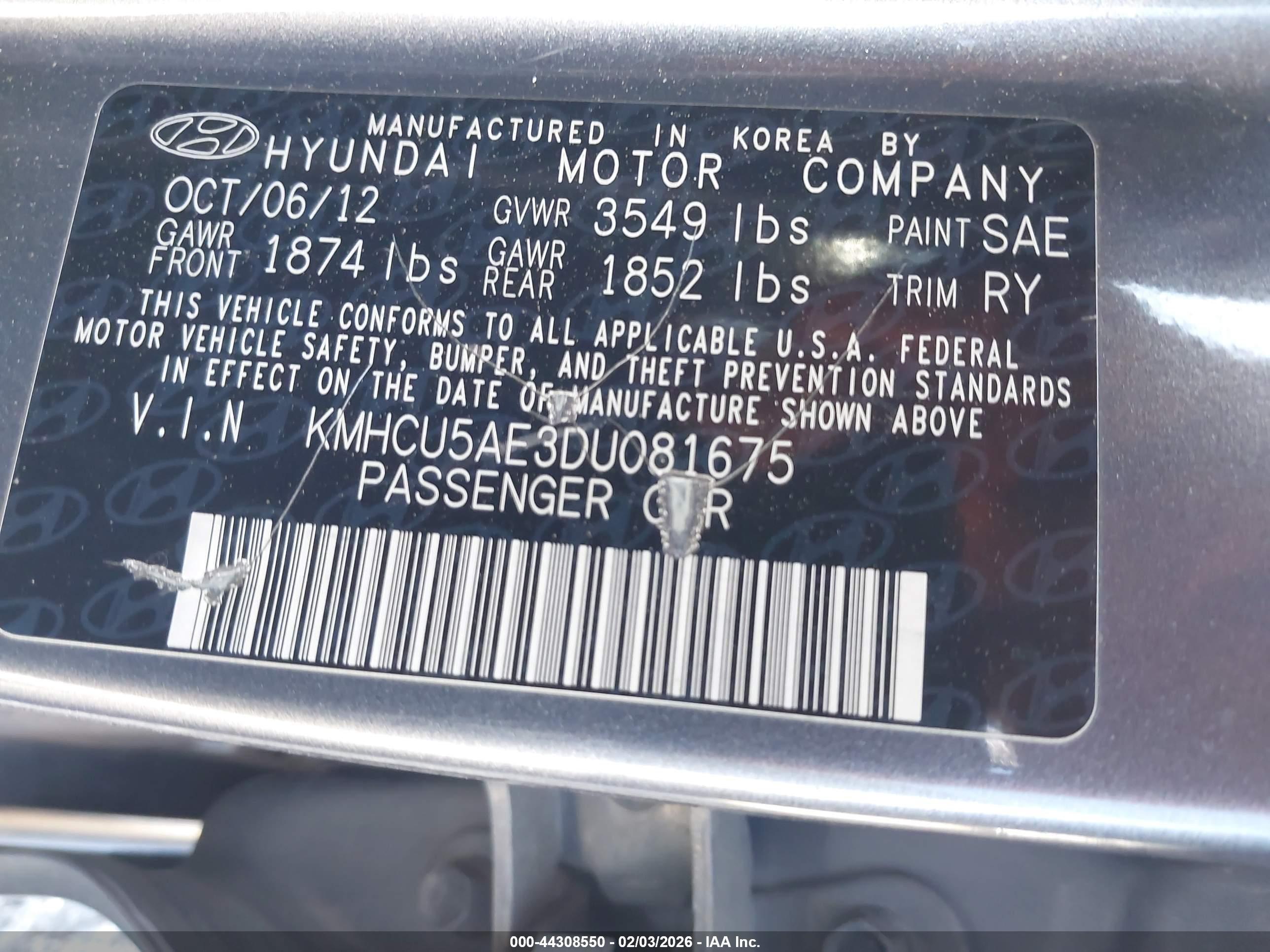 HYUNDAI ACCENT image 9