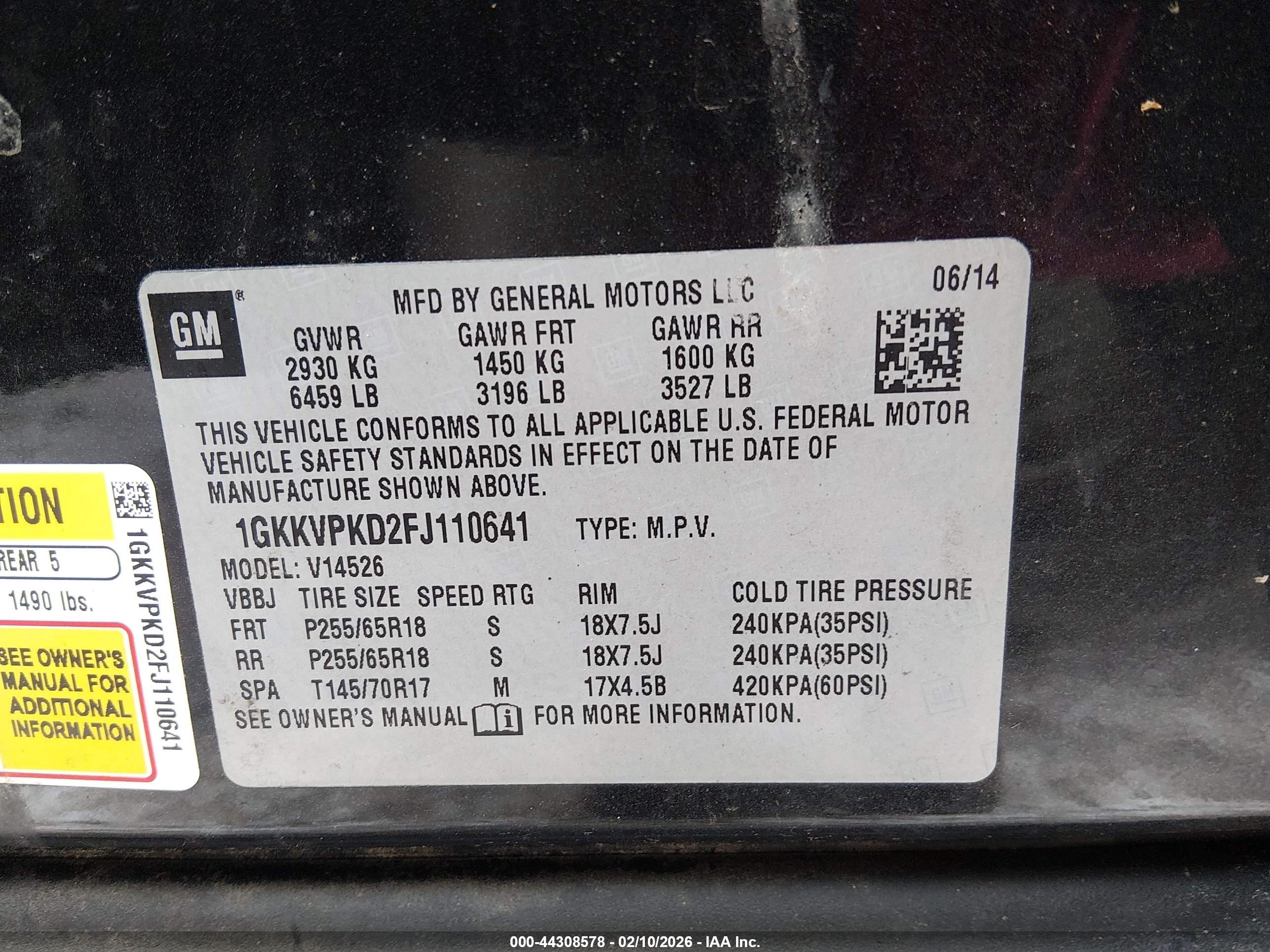 GMC ACADIA image 9