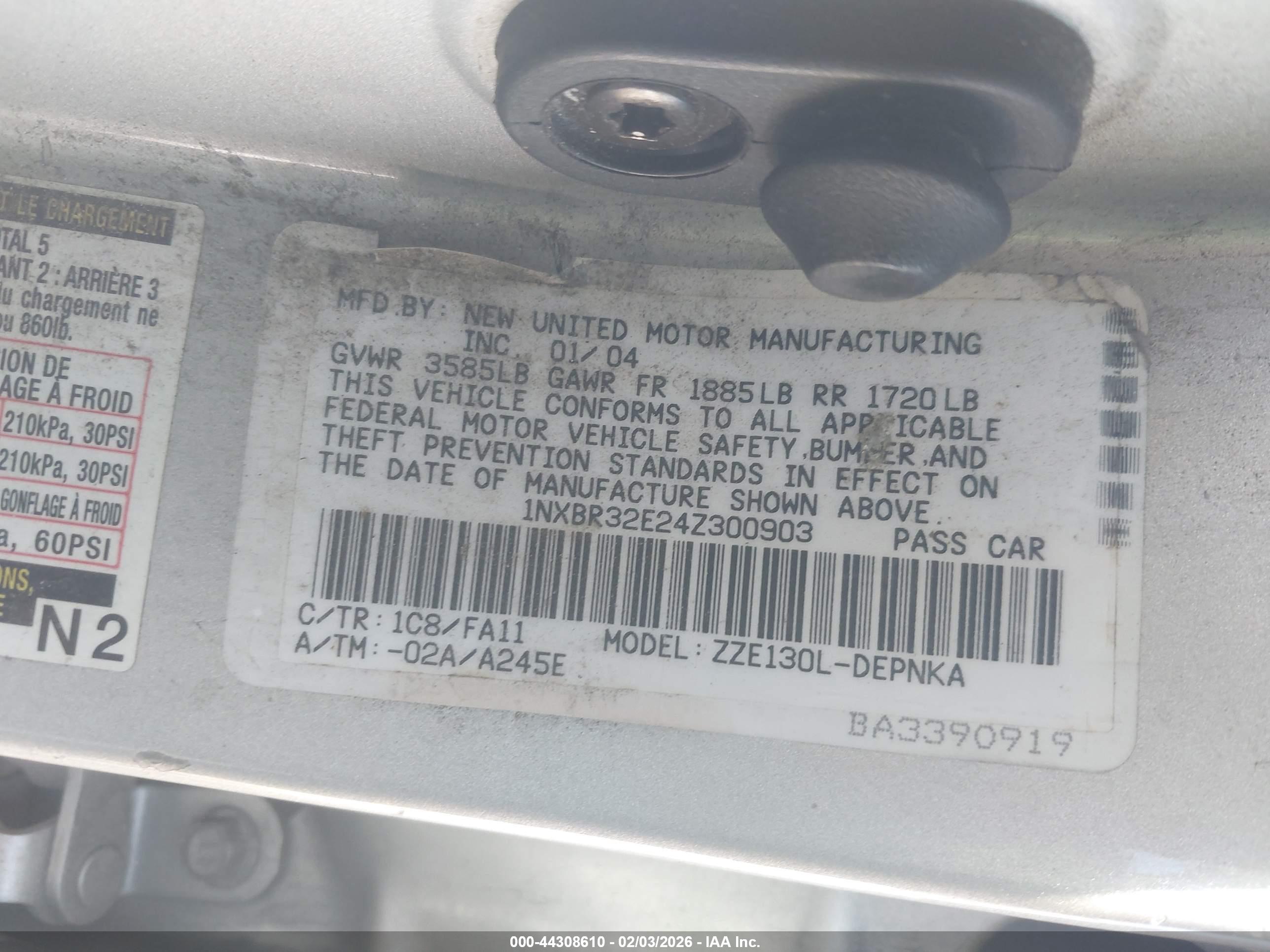 TOYOTA COROLLA image 9