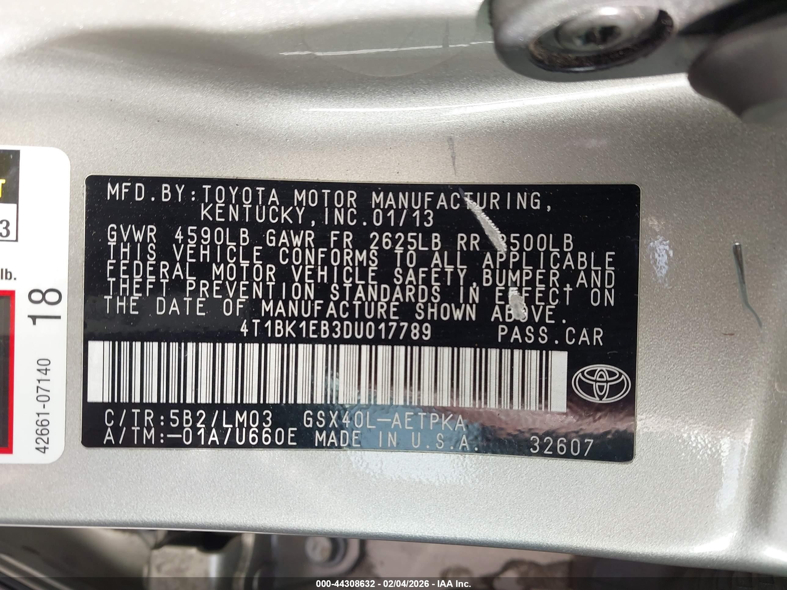 TOYOTA AVALON image 9
