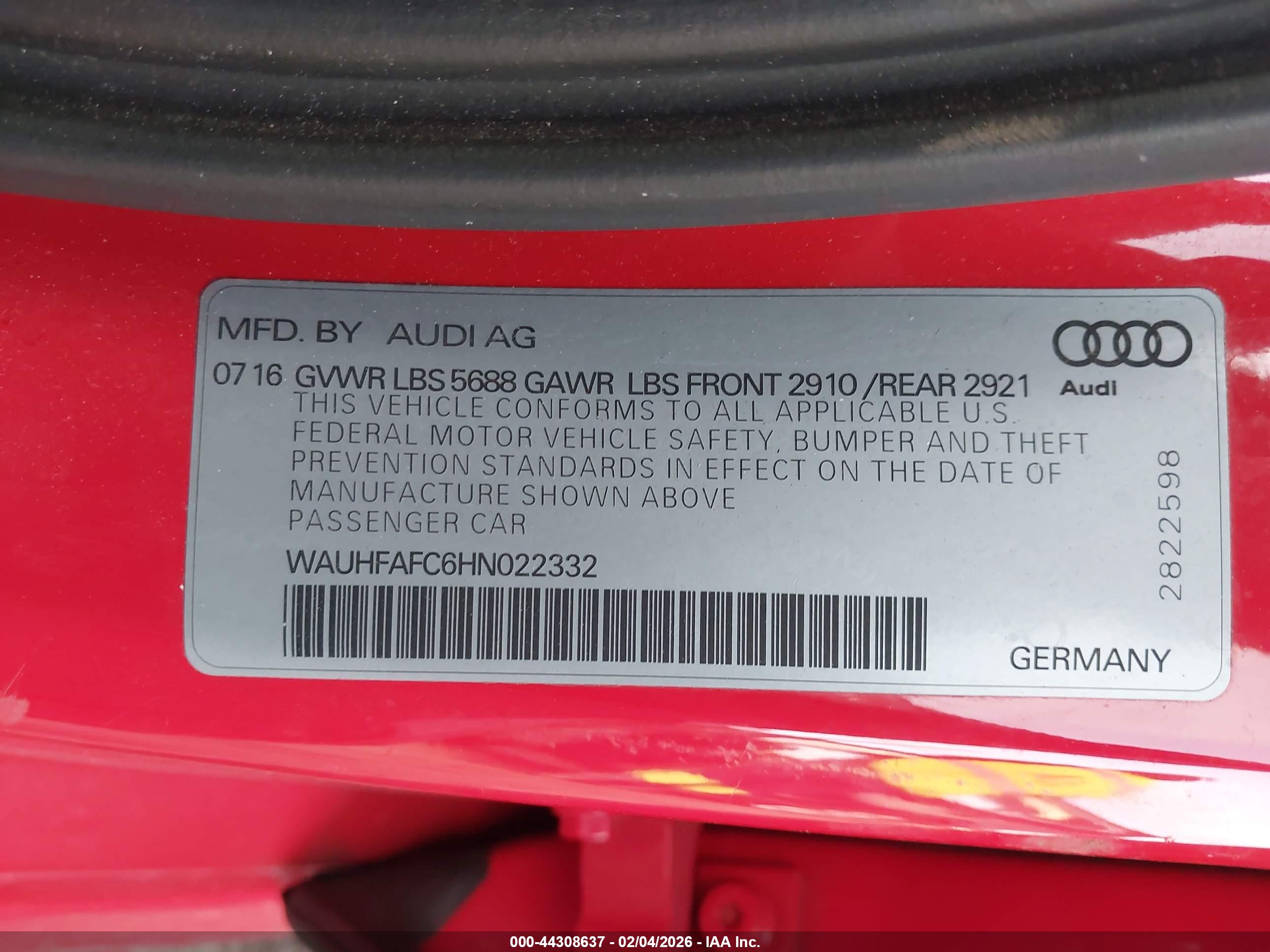 AUDI S6 image 9