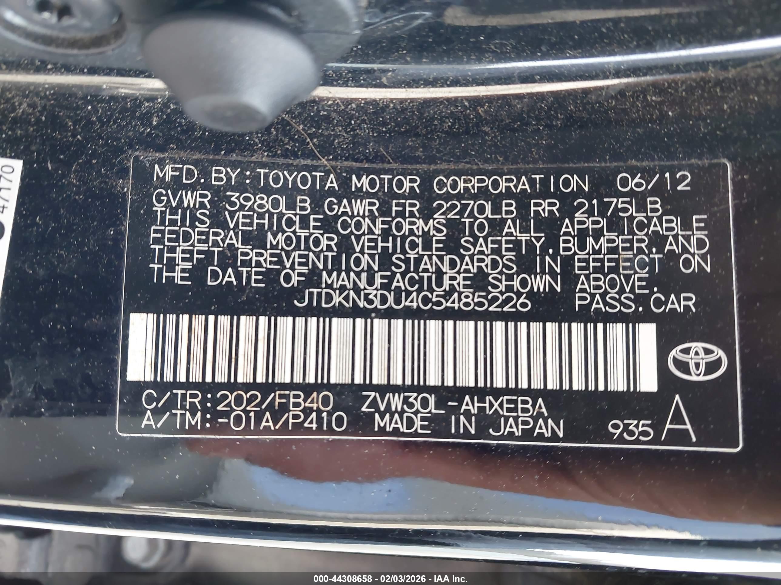 TOYOTA PRIUS image 9