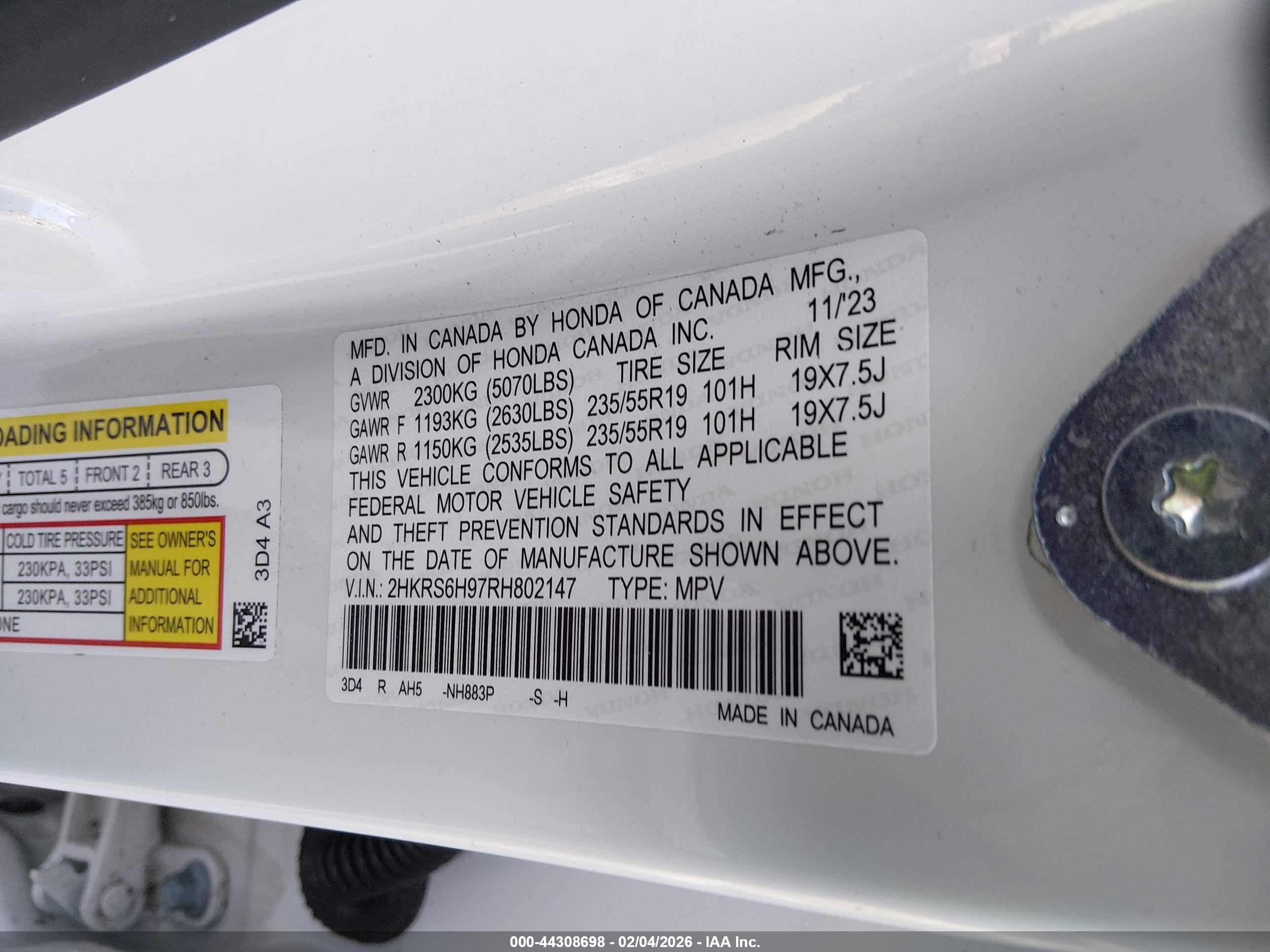 HONDA CR-V image 9